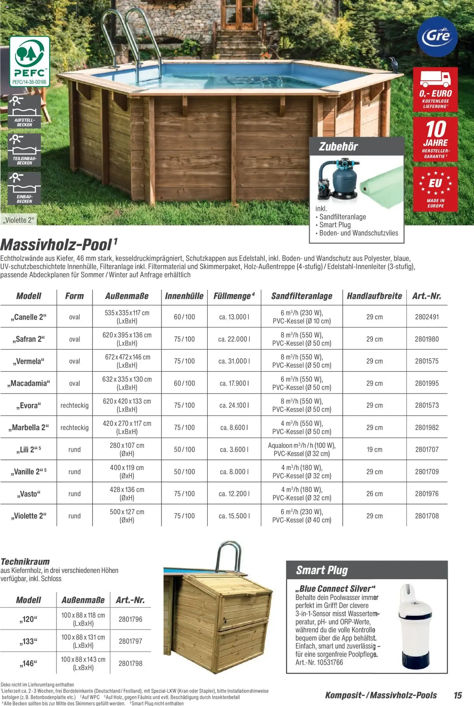 Toom Baumarkt - Pool, Sauna & Klima 2026 (ab 14.03.2026) zum Blättern von 14. März bis 30. Juni 2026 - Prospekt seite 15