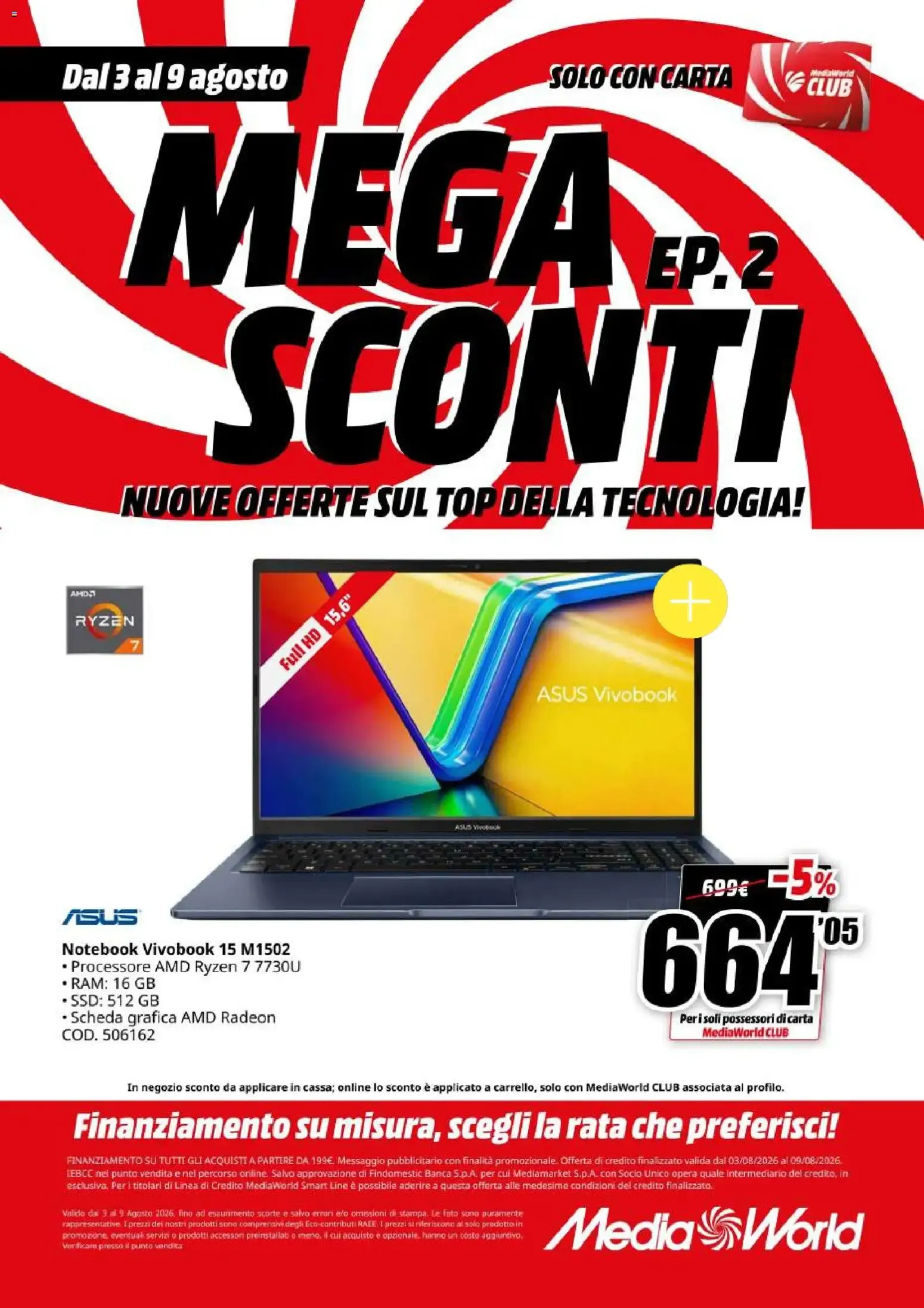 MEGA SCONTI EP.2 da 3 agosto a 9 agosto di 2026 - Pagina del volantino 17