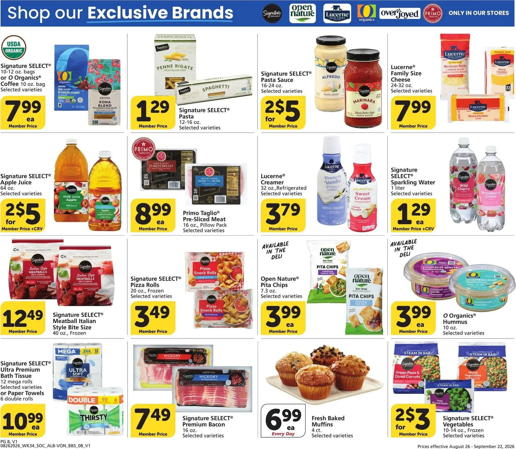 Weekly ad Current Vons - Big Book of Savings leaflet valid from Wednesday 08/26/2026 to Tuesday 09/22/2026 from August 26 to September 22 2026 - Page 8
