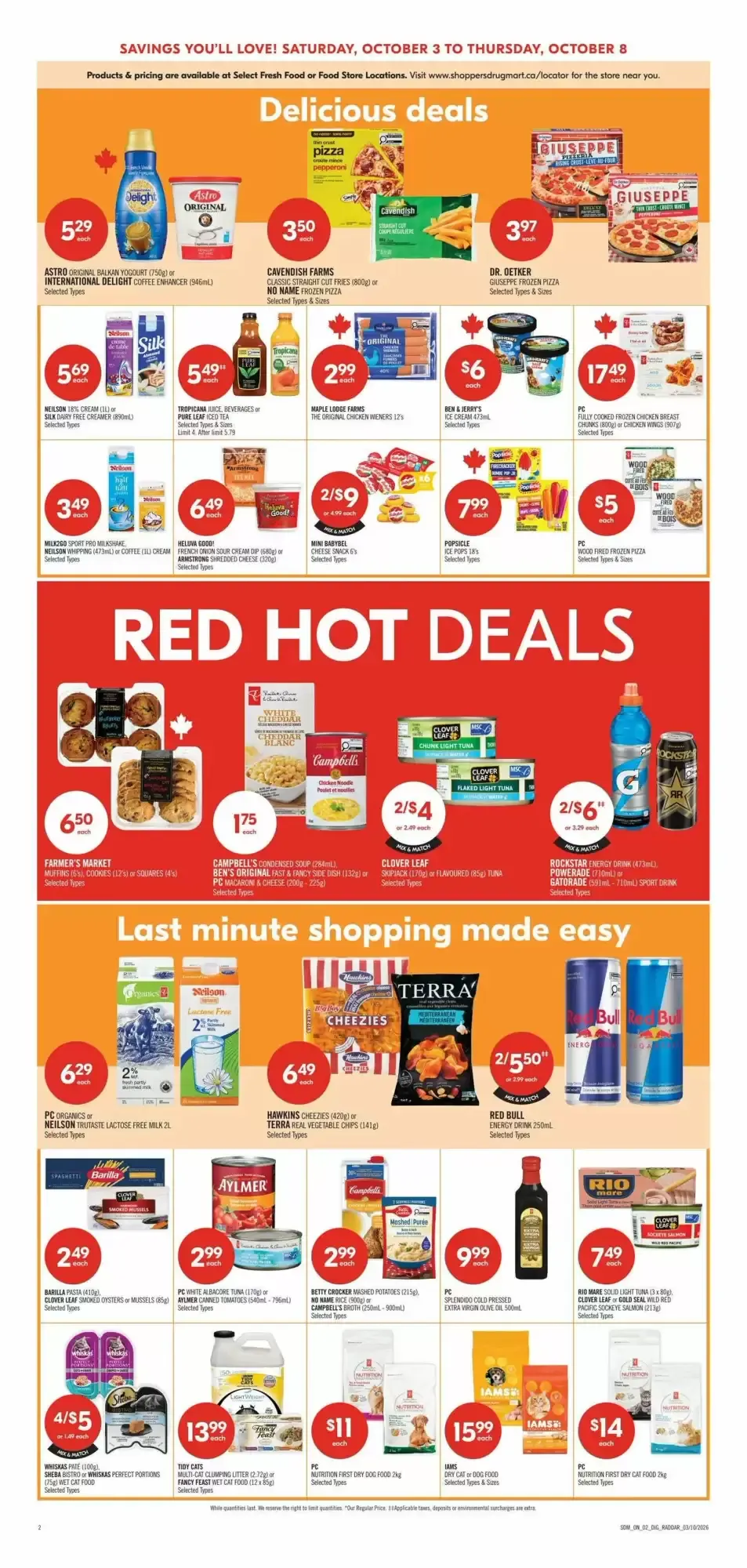 Shoppers Drug Mart flyer week 40 from October 3 to October 8 2026 - flyer page 9