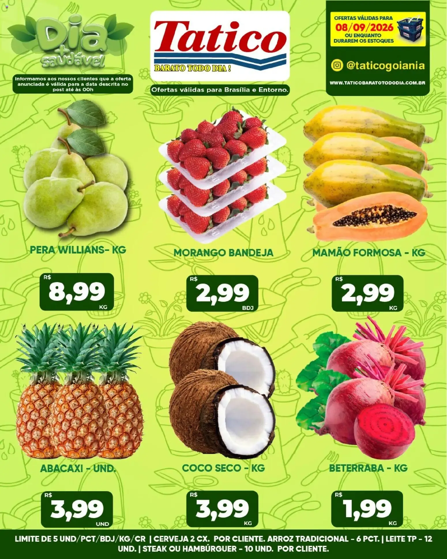 Encarte de Tatico ofertas do Dia de 08/09/2026 | Promoções Online 8 de setembro até 8 de setembro 2026 - Pagina 20