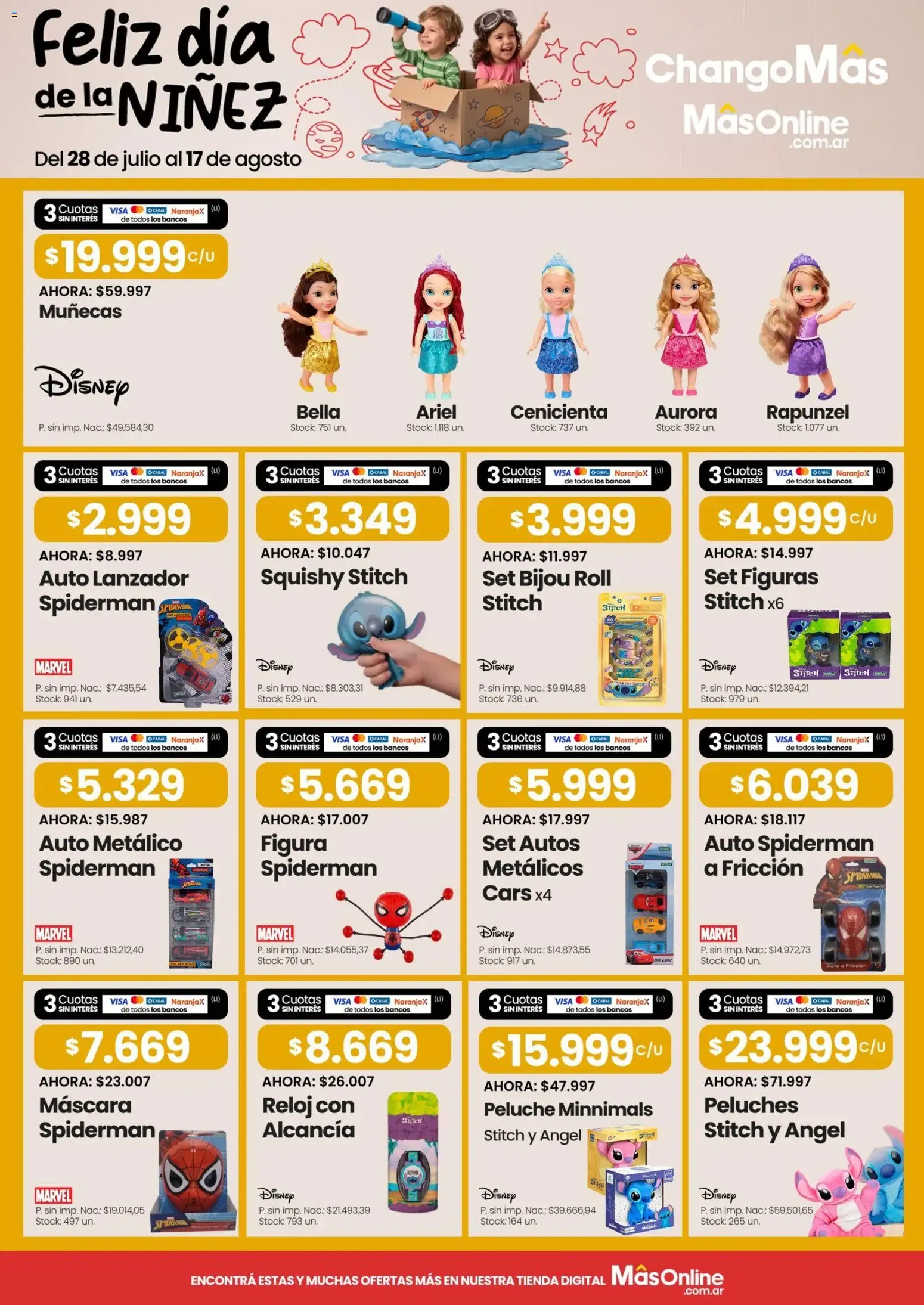 Ofertas de Changomas Feliz dia de la Niňez || del 28/07/2026 - 17/08/2026 || Catálogo 28 de julio al 17 de agosto 2026 - Página 5 del catálogo