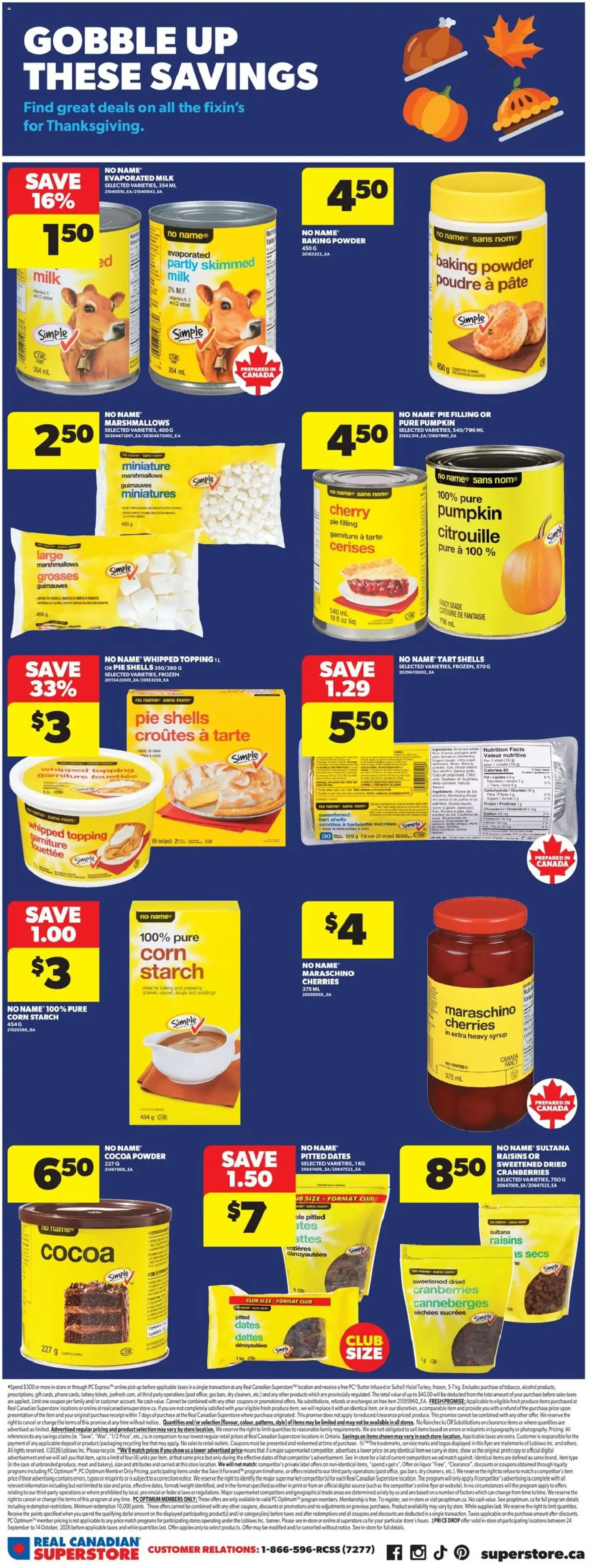 Thank You Day - One Day Only Offers from September 24 to September 30 2026 - flyer page 9