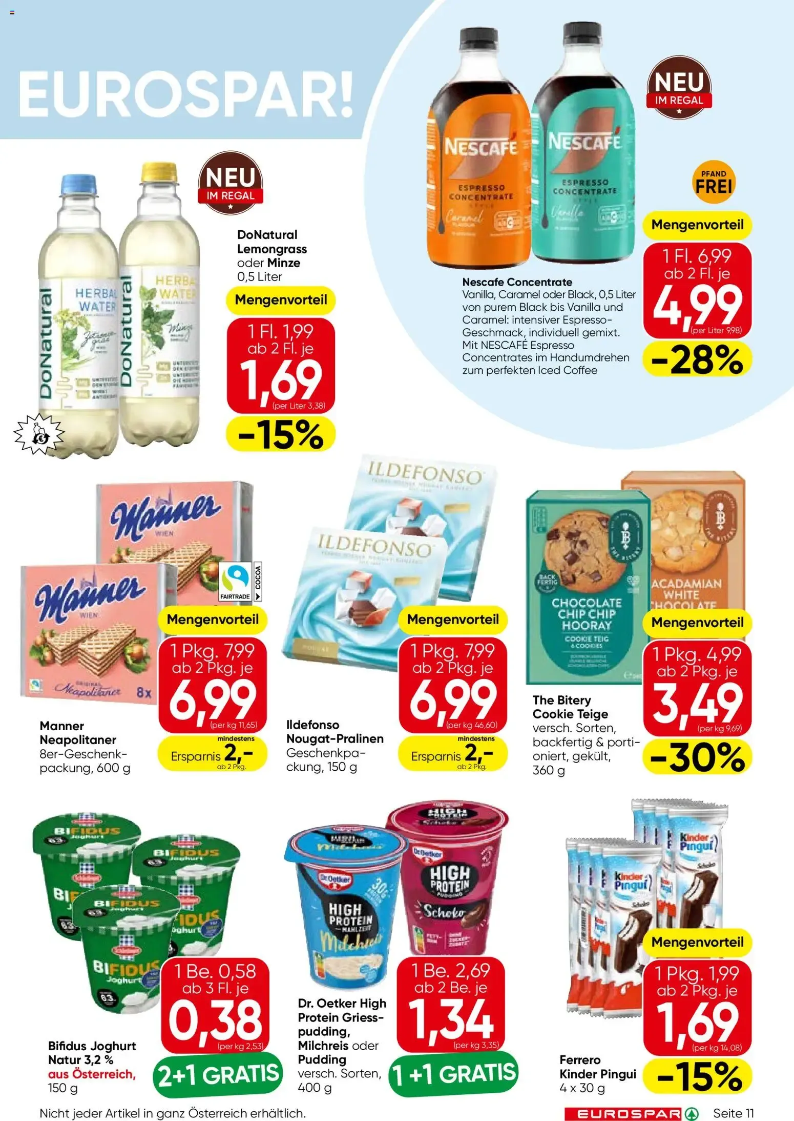 Eurospar Flugblatt von 03.06.2026 - Aktuelle Angebote von 3. Juni bis 17. Juni 2026 - Flugblätt seite  11