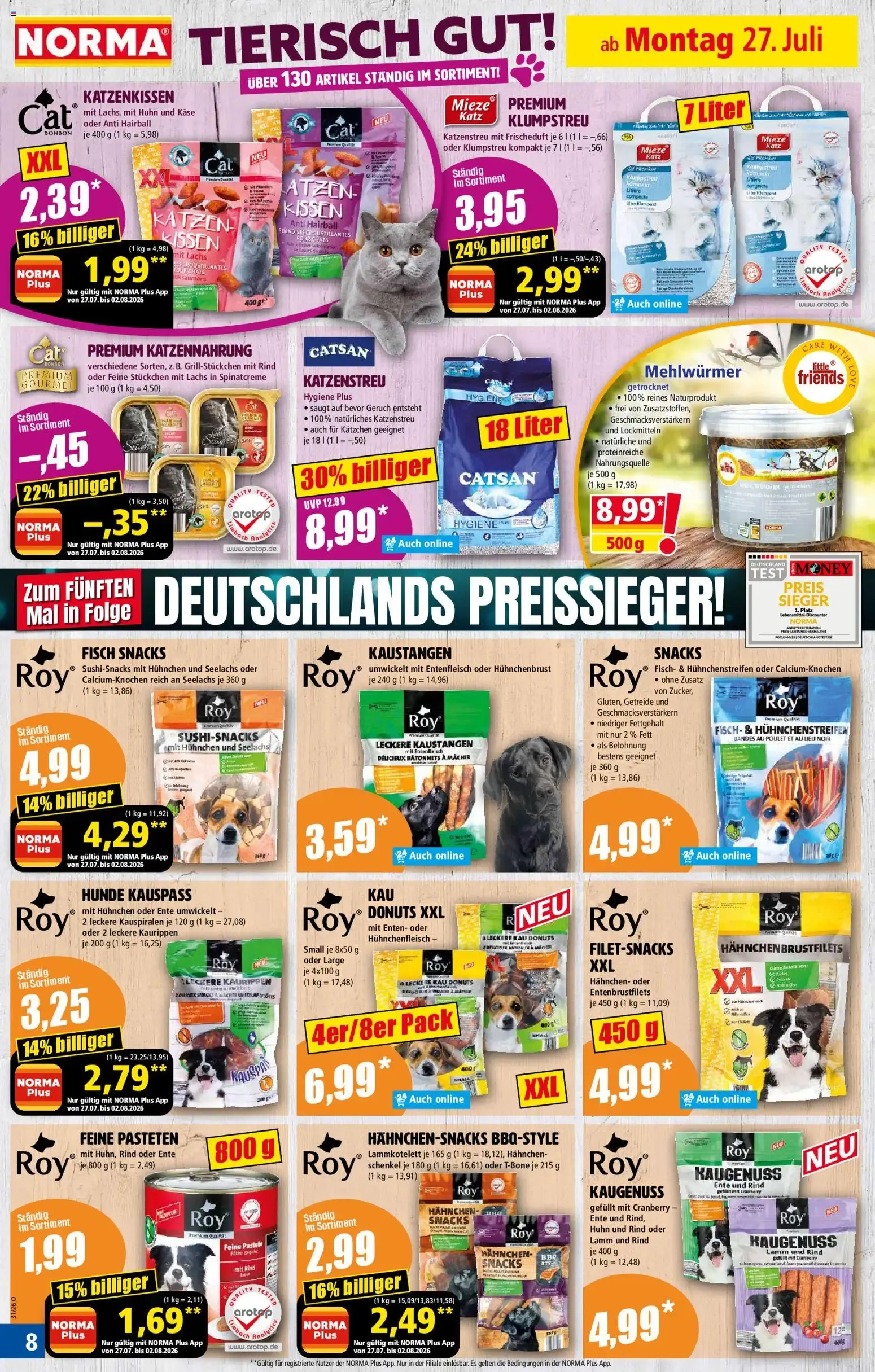 Norma Prospekt (ab 27.07.2026) zum blättern » Angebote von 27. Juli bis 2. August 2026 - Prospekt seite 7