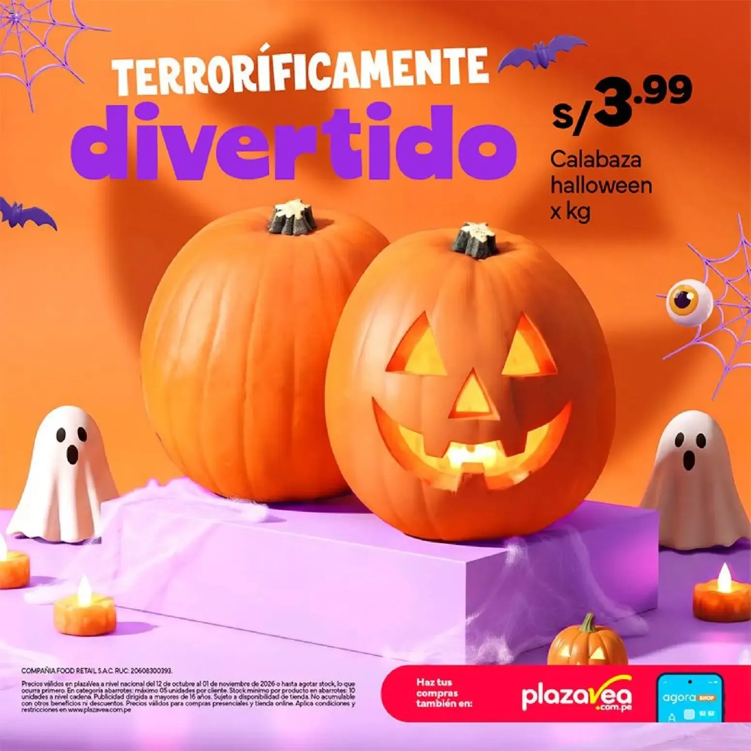 Catalogo de Catálogo Plaza Vea - Díptico Halloween online del 12/10/2026 12 de octubre al 1 de noviembre 2026 - Pag 14