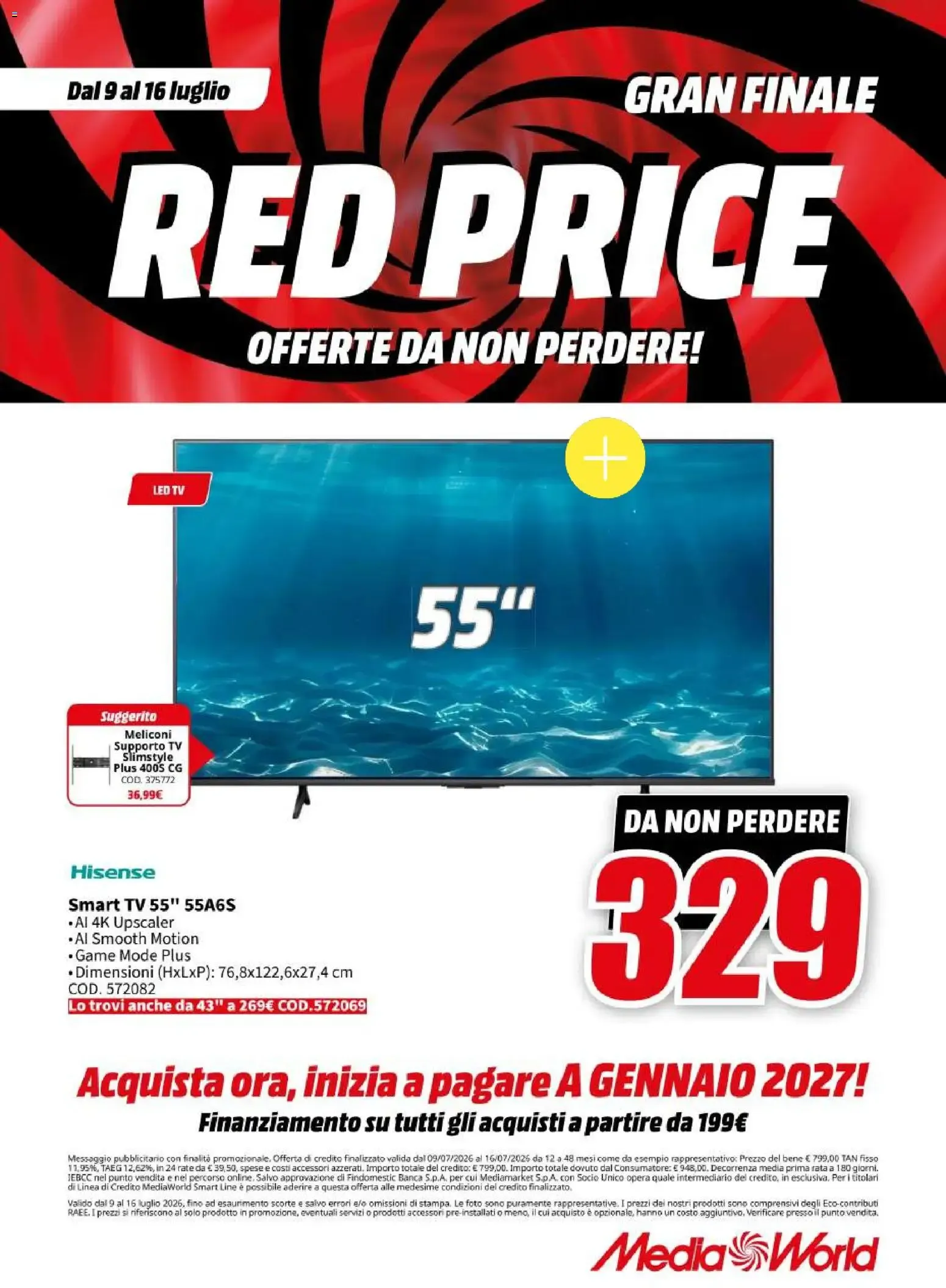GRAN FINALE RED PRICE - OFFERTE DA NON PERDERE! da 9 luglio a 16 luglio di 2026 - Pagina del volantino 7