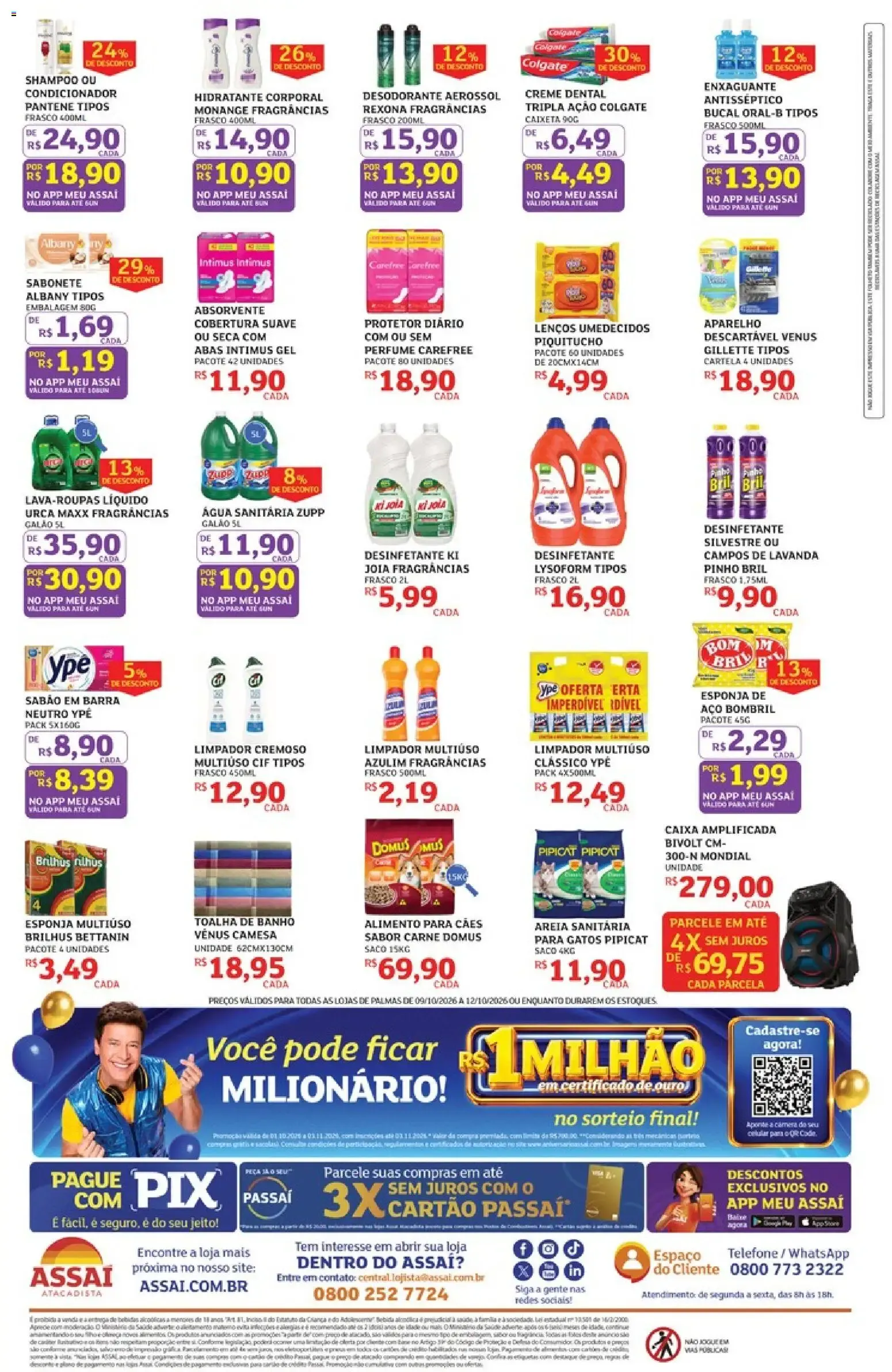 Encarte de Economi Zasso de Aniversário Assaí 9 de outubro até 12 de outubro 2026 - Pagina 4