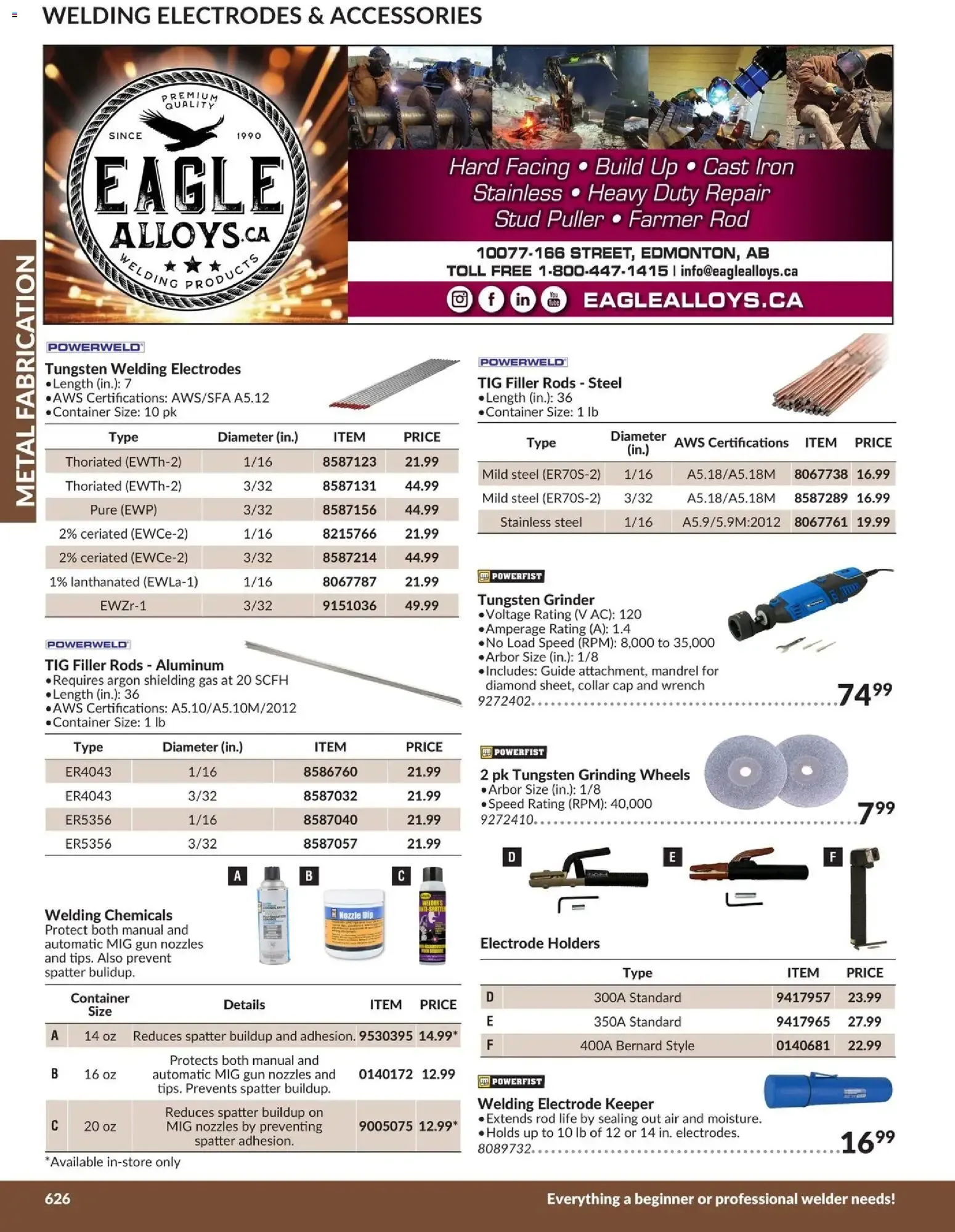 Princess Auto catalog - Metal Fabrication from Apr 21, 2026 > weekly specials & deals from April 21 to April 21 2027 - flyer page 15
