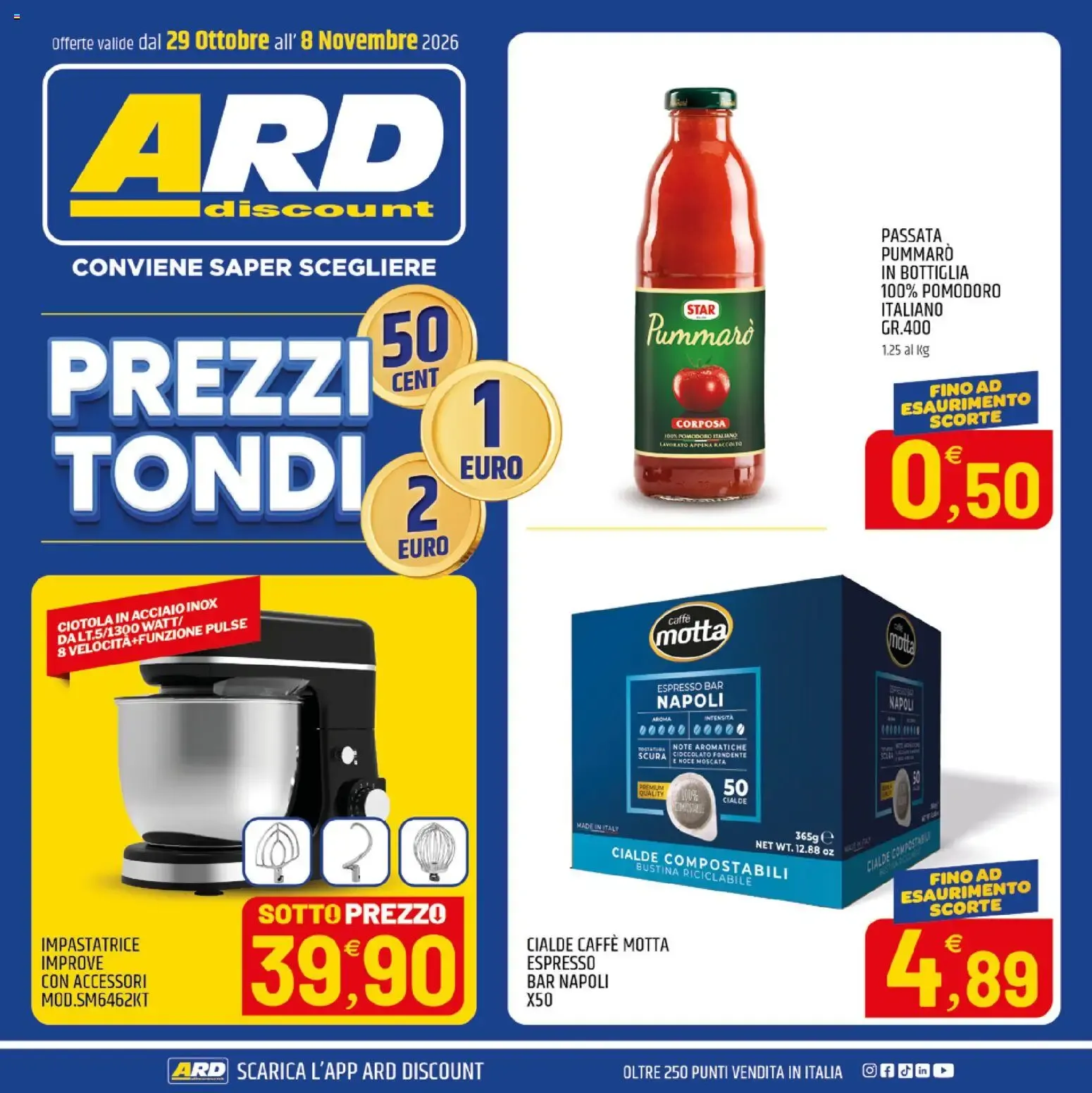 Nuovo ARD Discount volantino Sardegna dal 29/10/2026 > offerte anteprima 🛍️ da 29 ottobre a 8 novembre di 2026 - Pagina del volantino 1