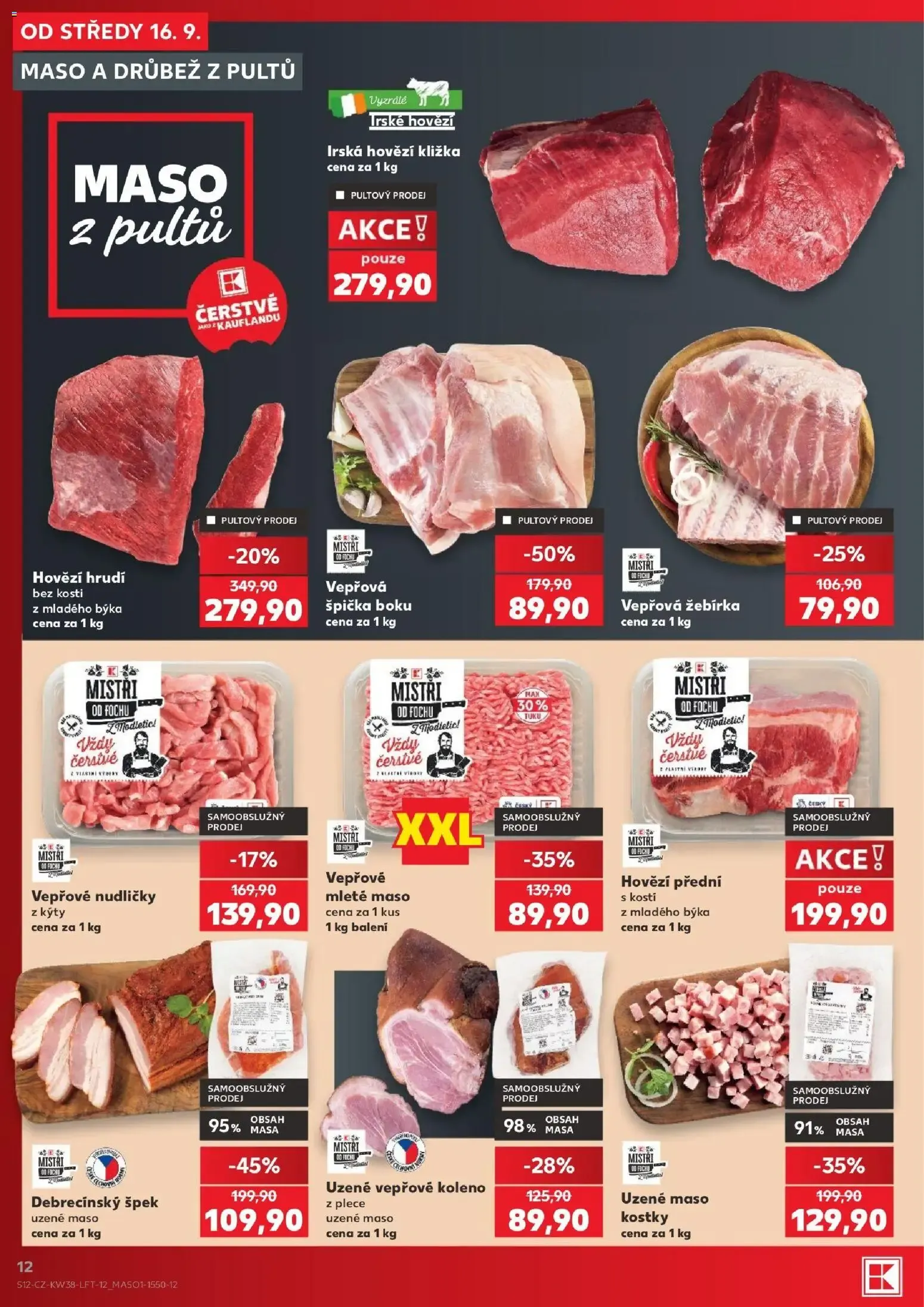 Kaufland Leták: XTRA 2x více bodů za středeční nákup - 16. září 22. září 2026 - Page 12