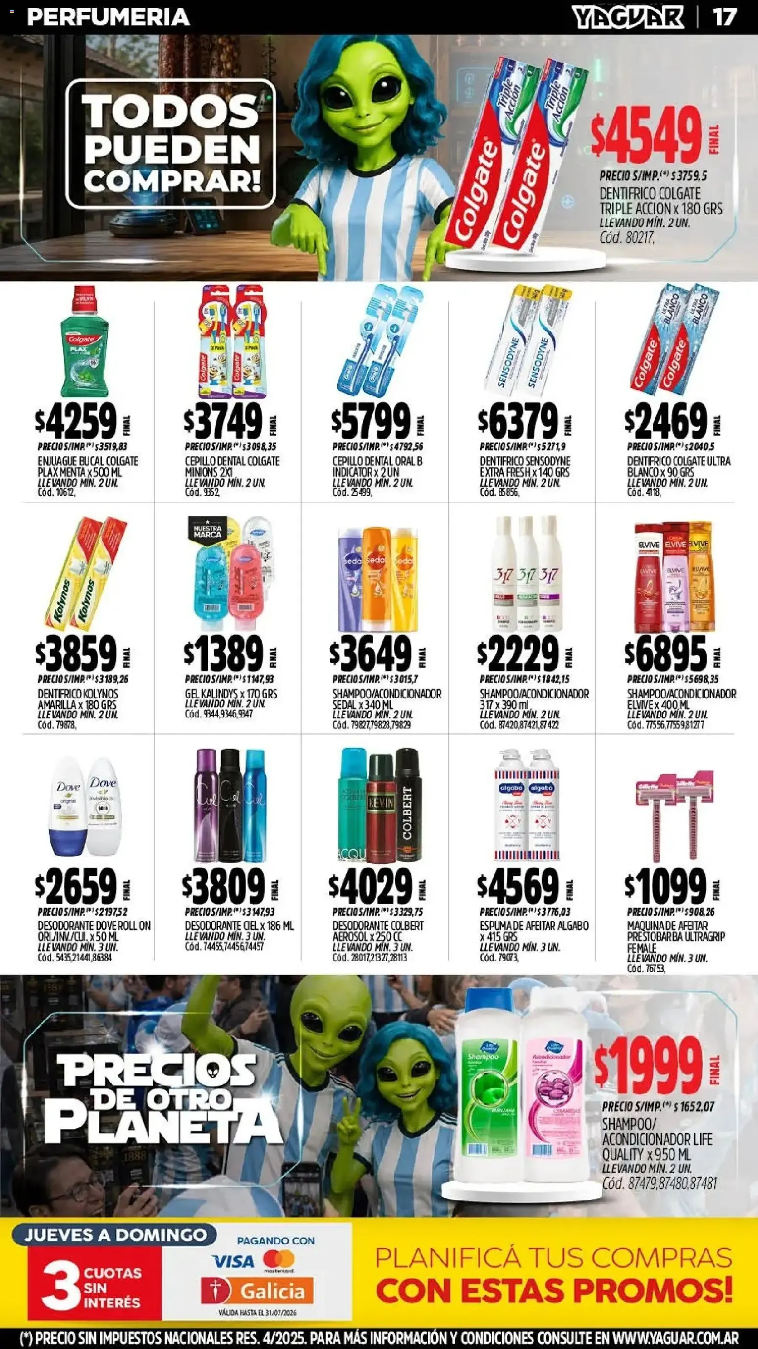 Ofertas de Yaguar catálogo del 13/07/2026 - 19/07/2026 13 de julio al 19 de julio 2026 - Página 18 del catálogo