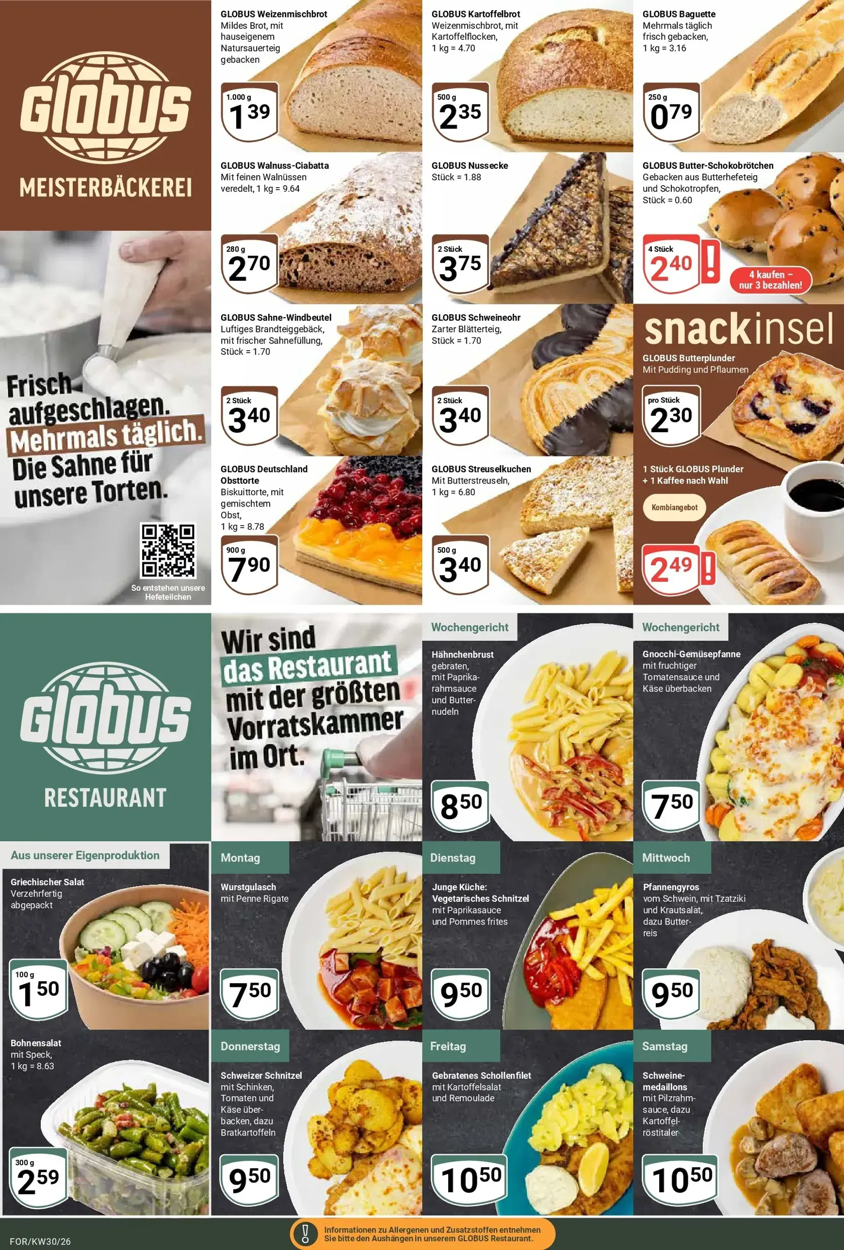 Globus - Globus: Wochenangebote Prospekt – von Montag 20.07.2026 bis Samstag 01.08.2026 von 20. Juli bis 1. August 2026 - Prospekt seite 10