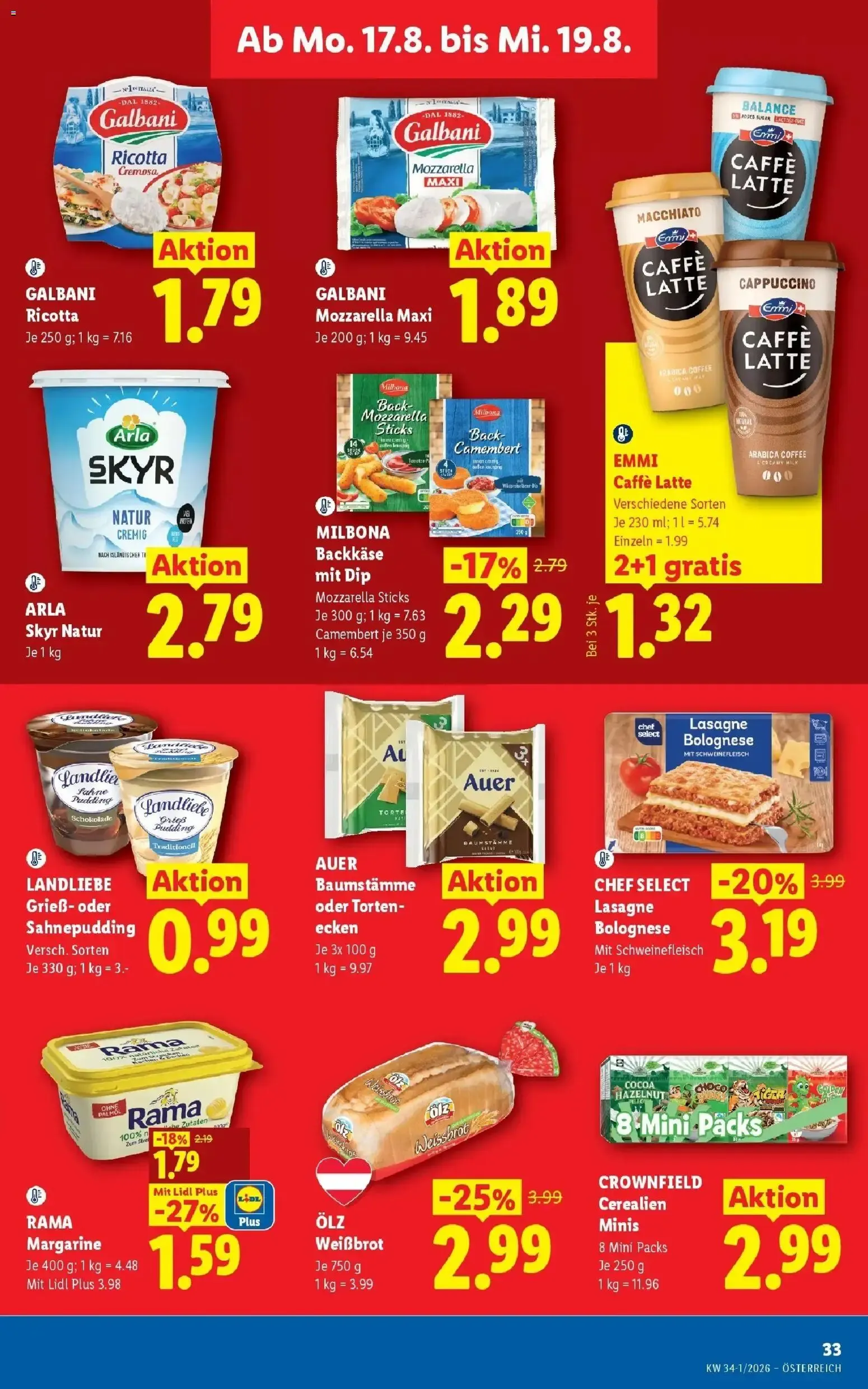 Mit Lidl Plus Österreichs günstigste Preise von 13. August bis 14. August 2026 - Flugblätt seite 42