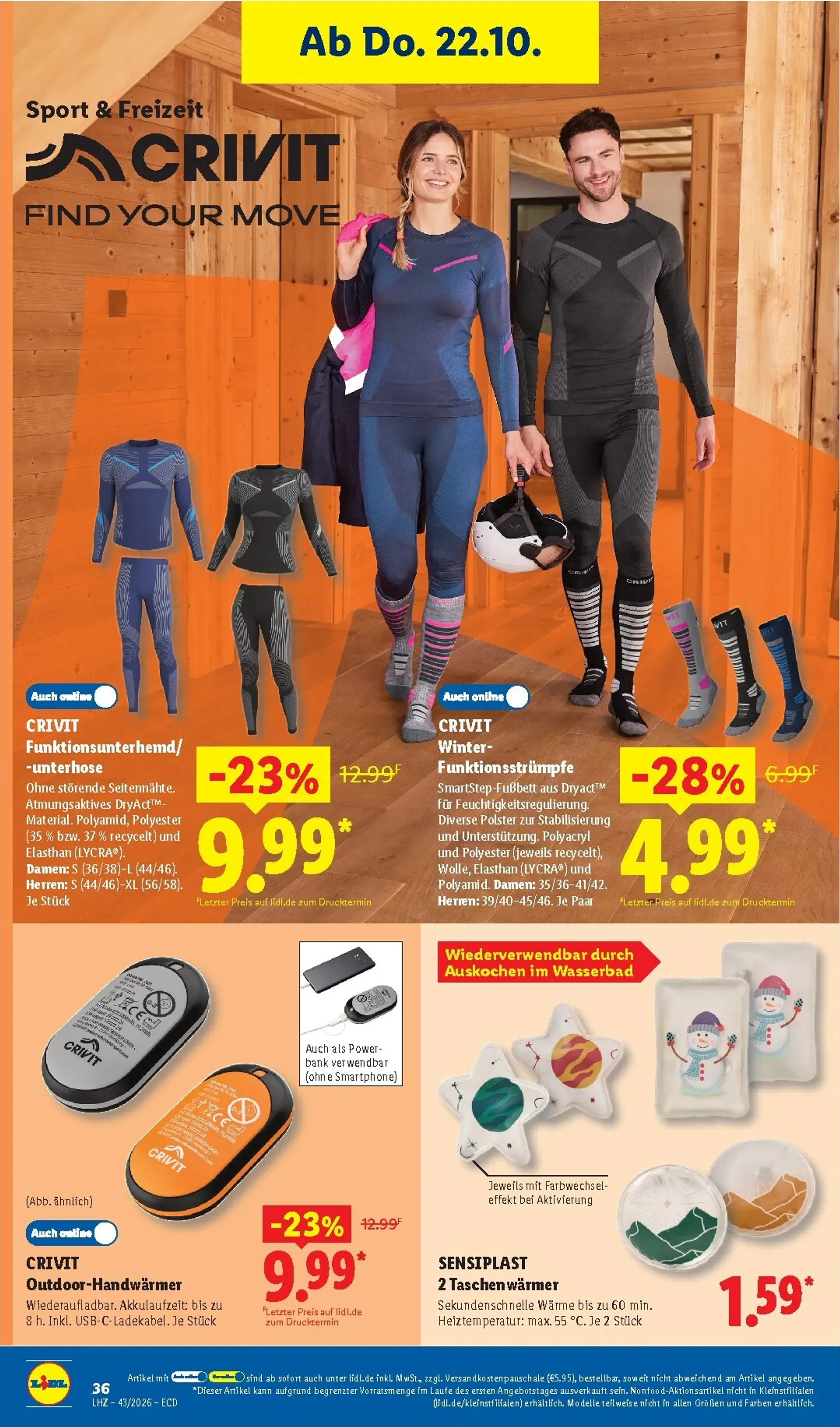 Lidl - Angebot der Woche Prospekt nächste Woche – von Montag 19.10.2026 bis Samstag 24.10.2026 von 19. Oktober bis 24. Oktober 2026 - Prospekt seite 28