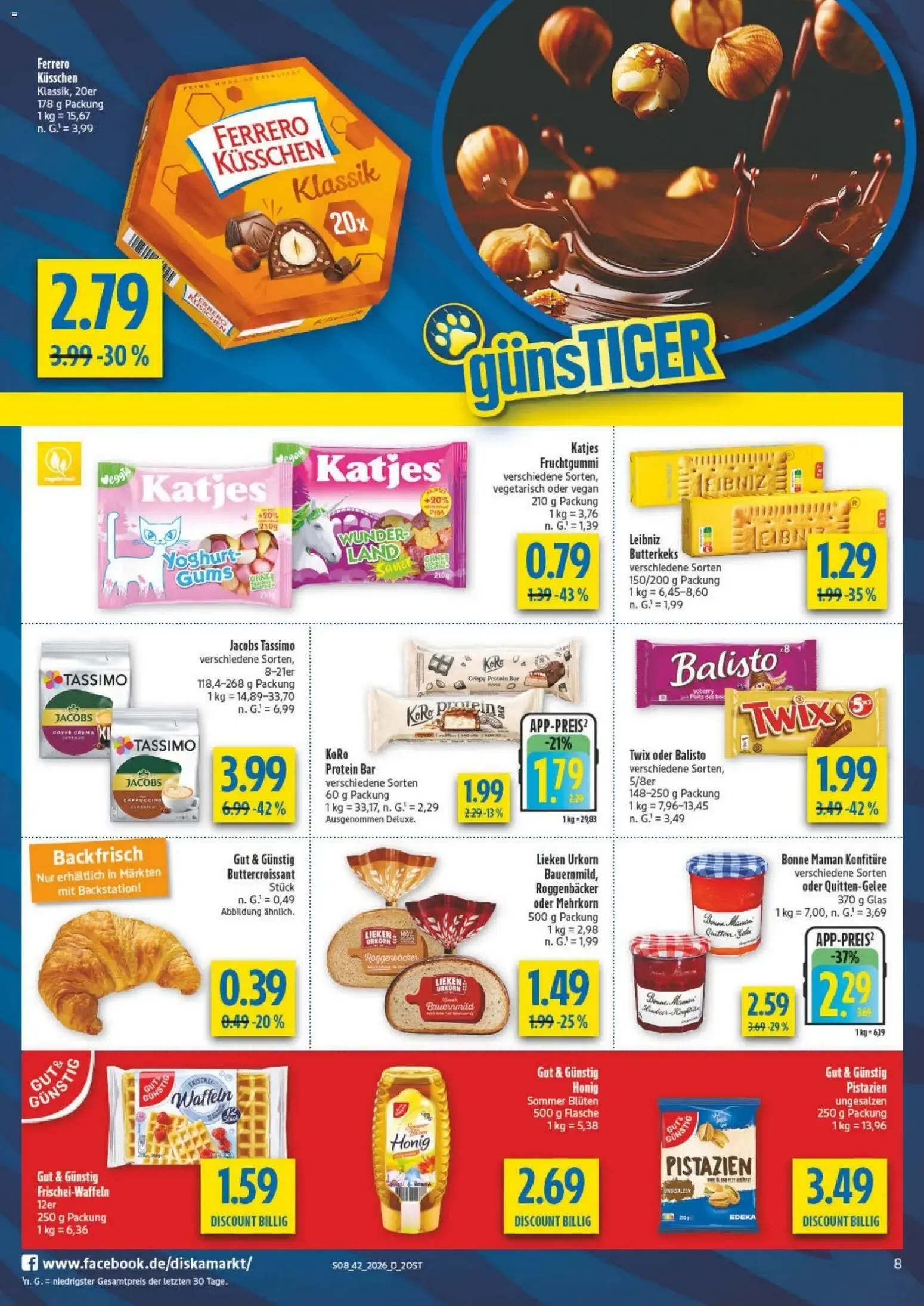 Diska Prospekt (ab 12.10.2026) zum Blättern von 12. Oktober bis 17. Oktober 2026 - Prospekt seite 8