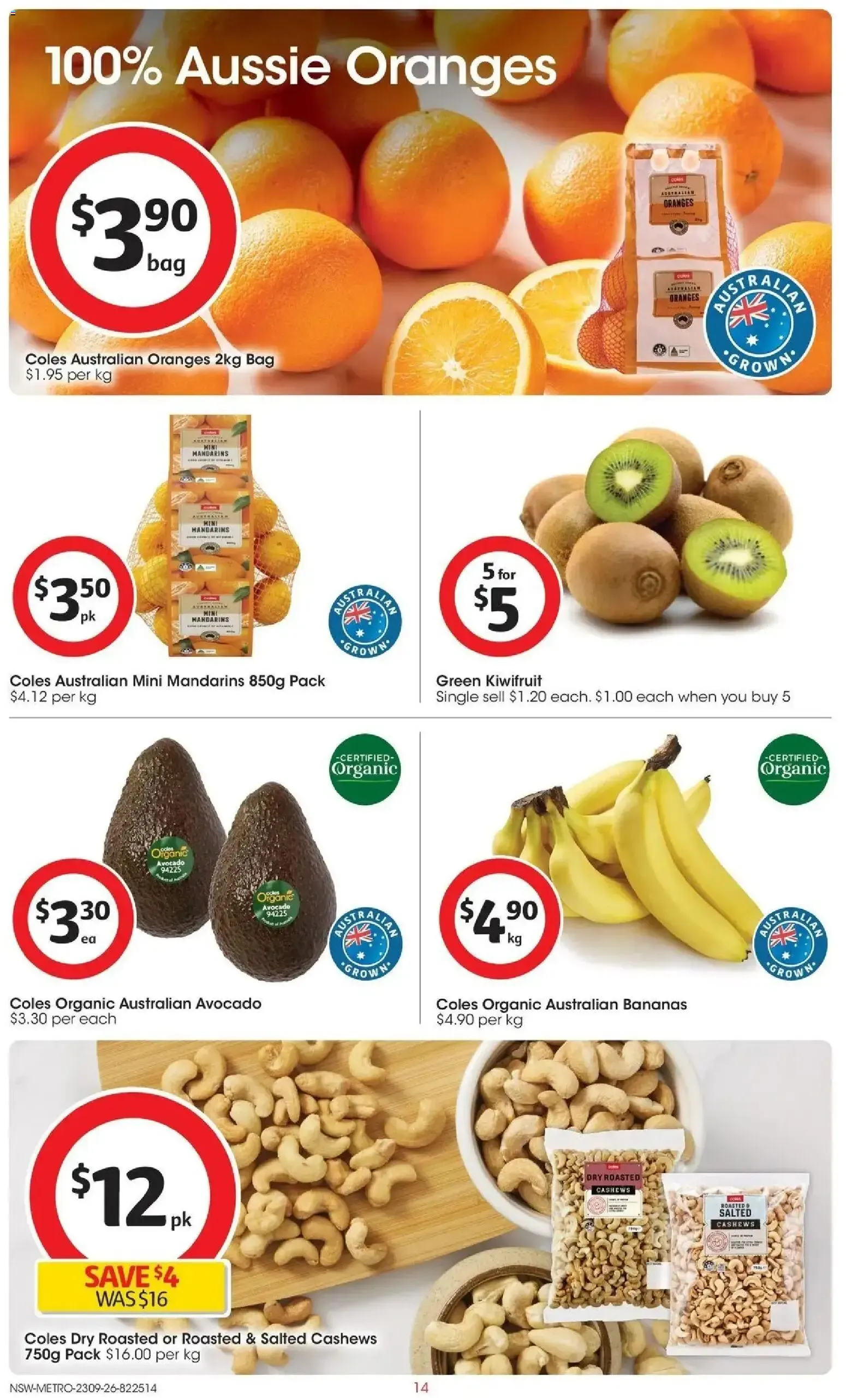 Coles | Footy Fever - Catalogue valid from 23 September to 29 September 2026 - page 14