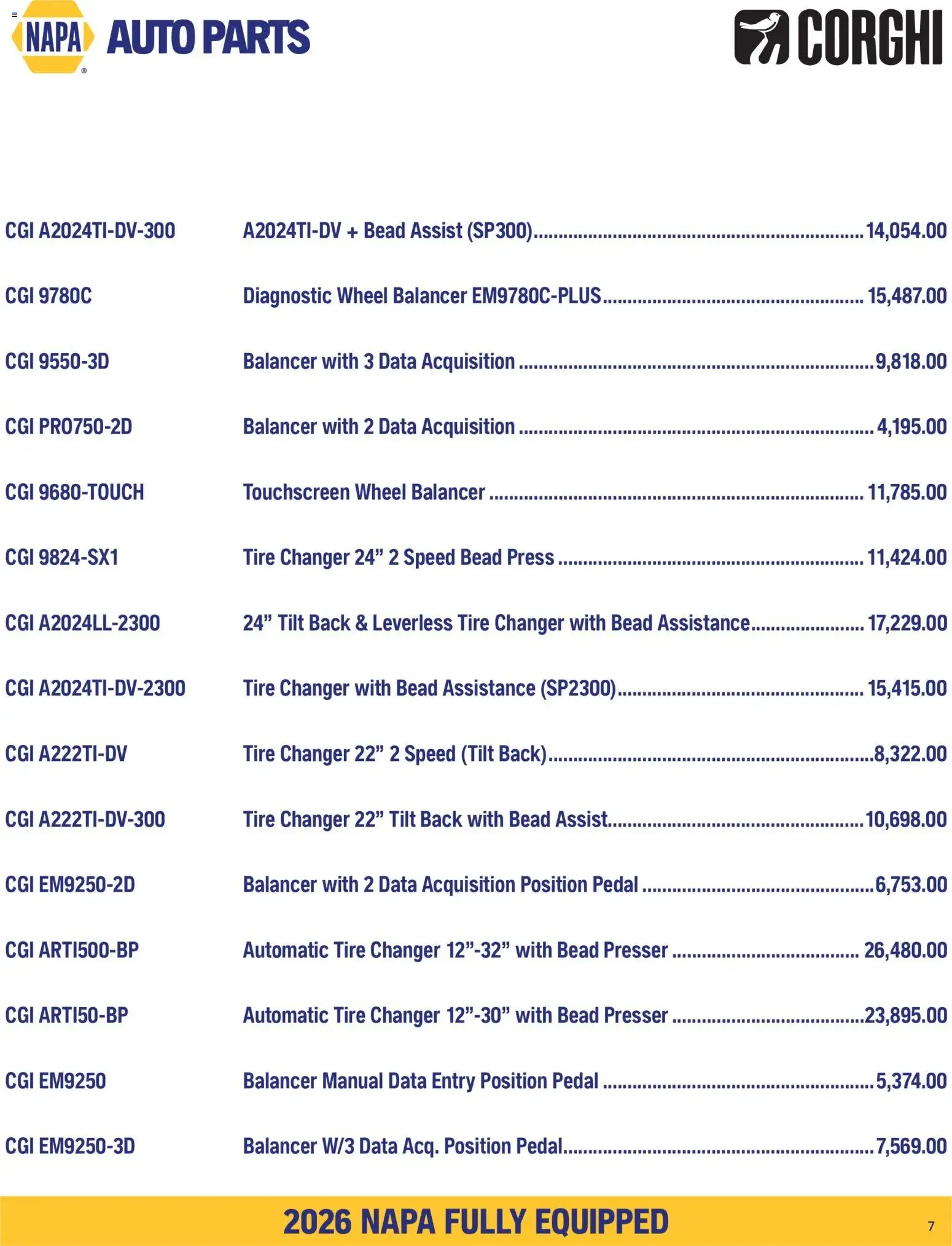 NAPA Auto Parts flyer - Fully Equipped September-October 2026 from Sep 1, 2026 > weekly specials & deals from September 1 to October 31 2026 - flyer page 9