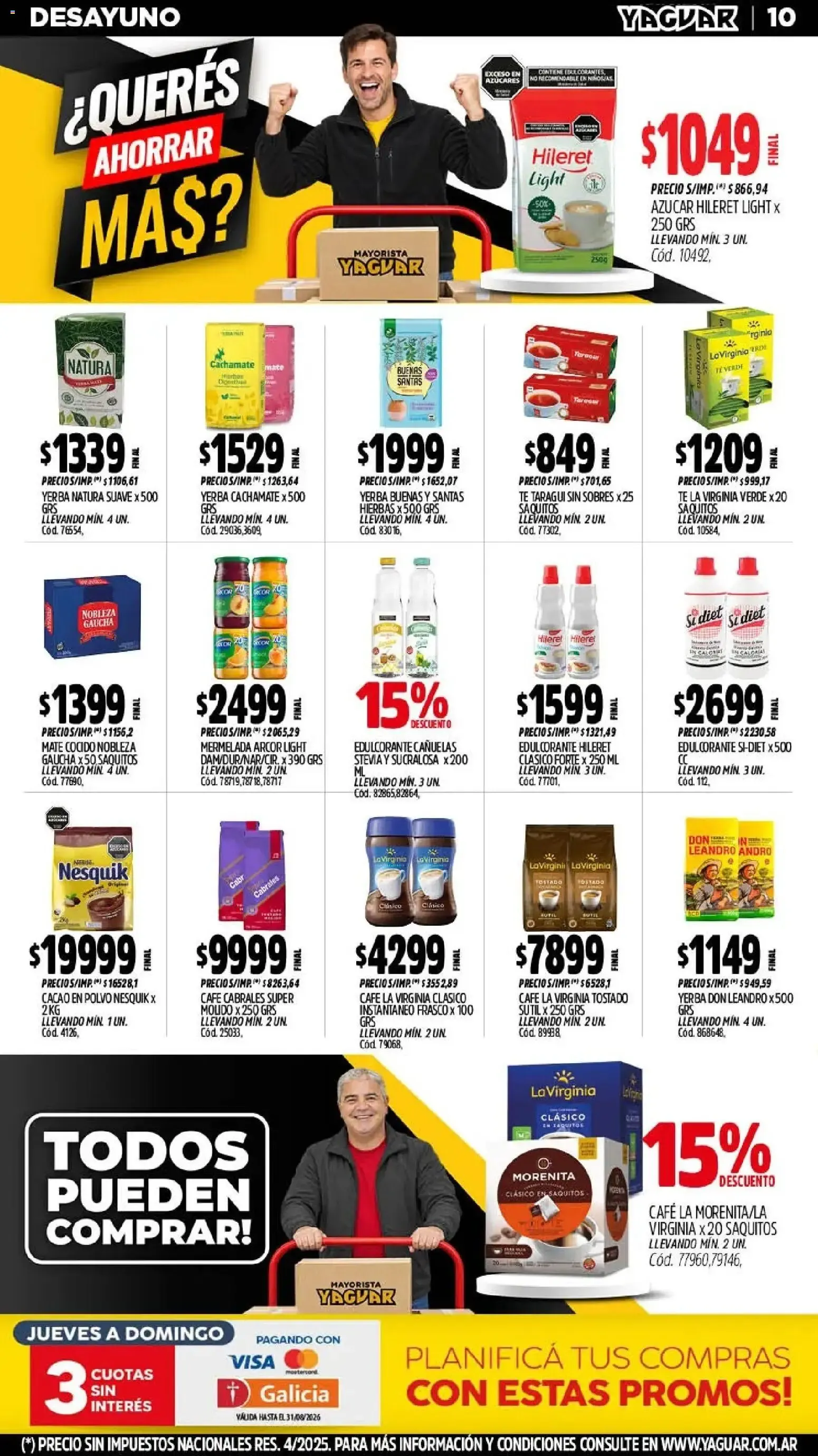 Ofertas de Yaguar - Oferta Semanal Chaco del 24/08/2026 - 29/08/2026 24 de agosto al 29 de agosto 2026 - Página 9 del catálogo