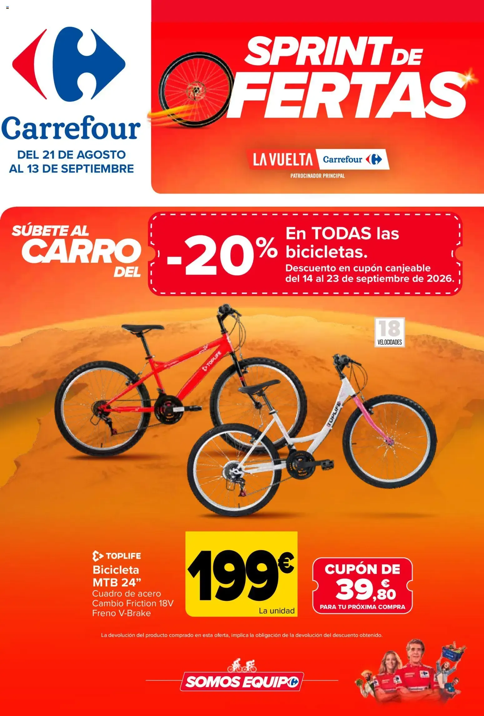 Catálogo de Carrefour Sprint de ofertas del 21/08/2026 | Catálogo 21 de agosto al 13 de septiembre 2026 - Página 1
