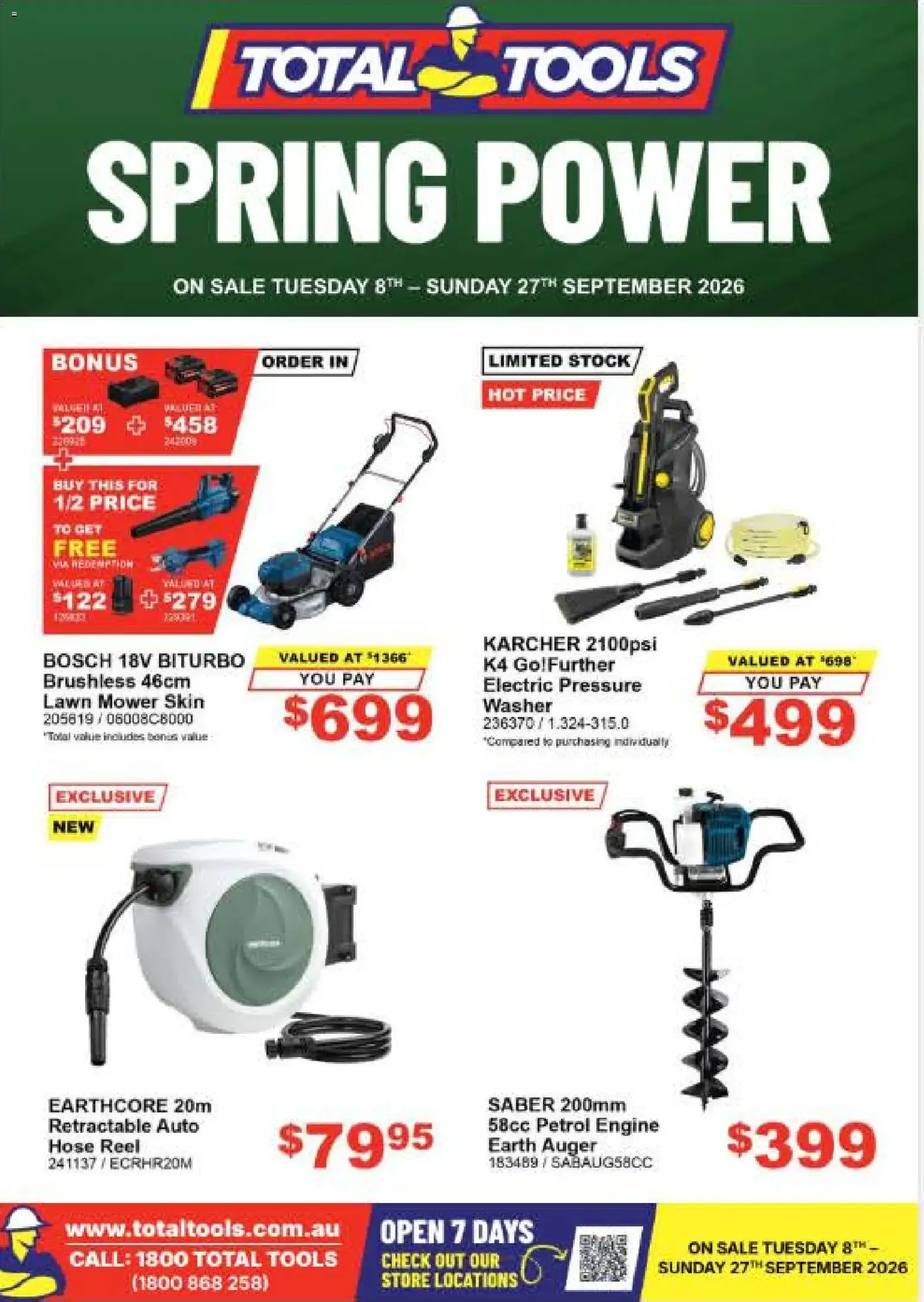 Total Tools - Spring Power - Catalogue valid from 8 September to 27 September 2026 - page 12