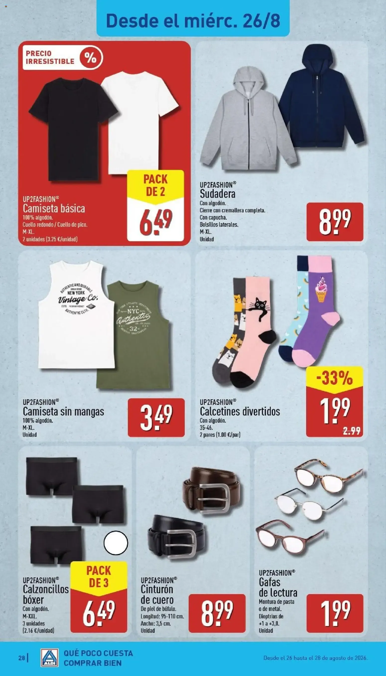 Catálogo de Aldi folleto Canarias del 24/08/2026 | Catálogo 24 de agosto al 30 de agosto 2026 - Página 28