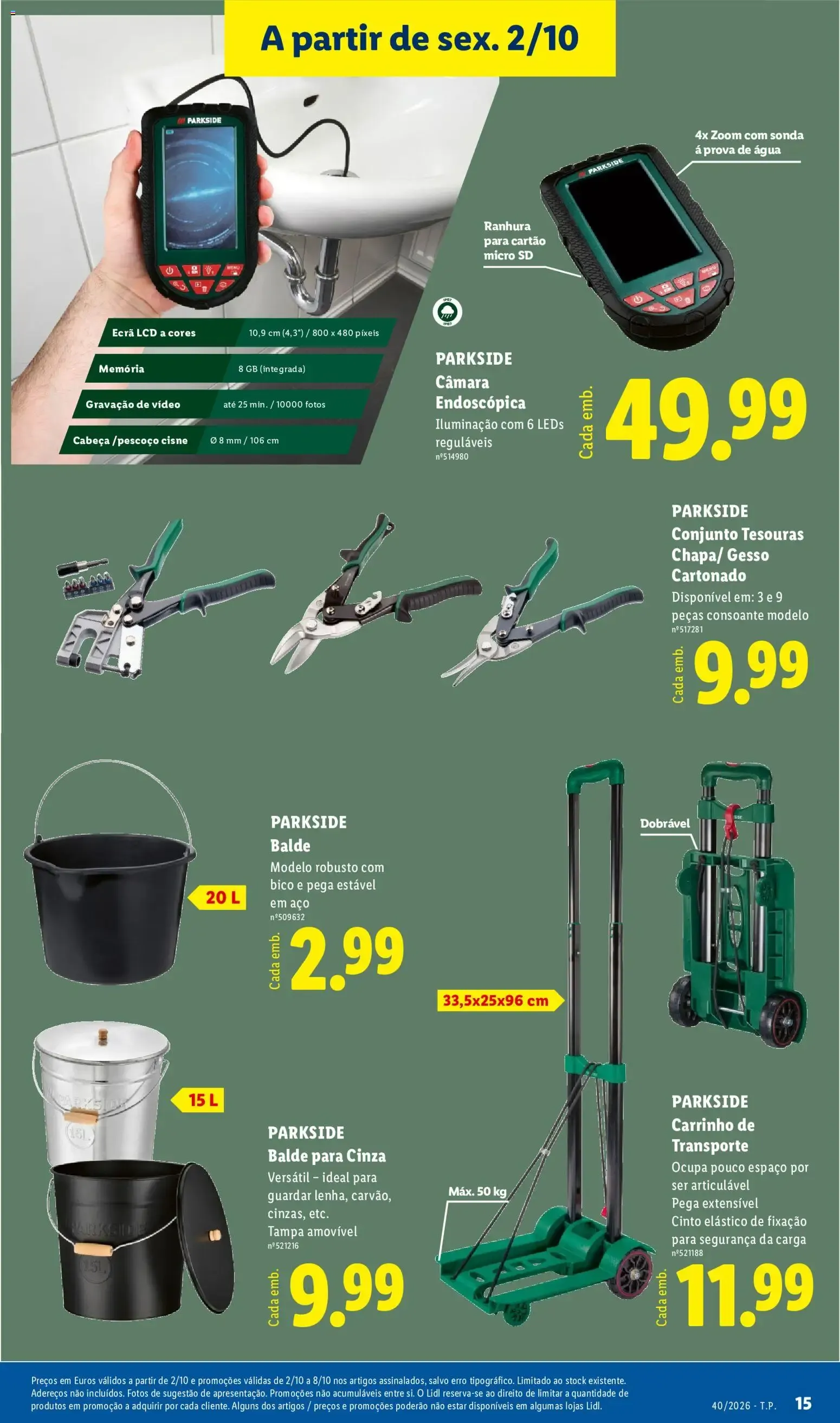 Folheto Lidl: O Programa de Fim-de-Semana do Manel, de 2 a 4 de Outubro de 2 de outubro até 4 de outubro 2026 - Pagina 15