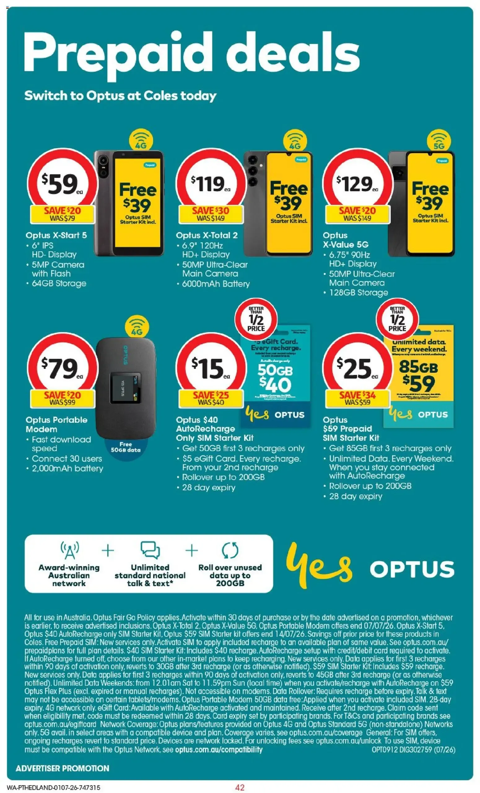 Coles catalogue valid from 01/07/2026 > Online Australia - Catalogue valid from 1 July to 7 July 2026 - page 42