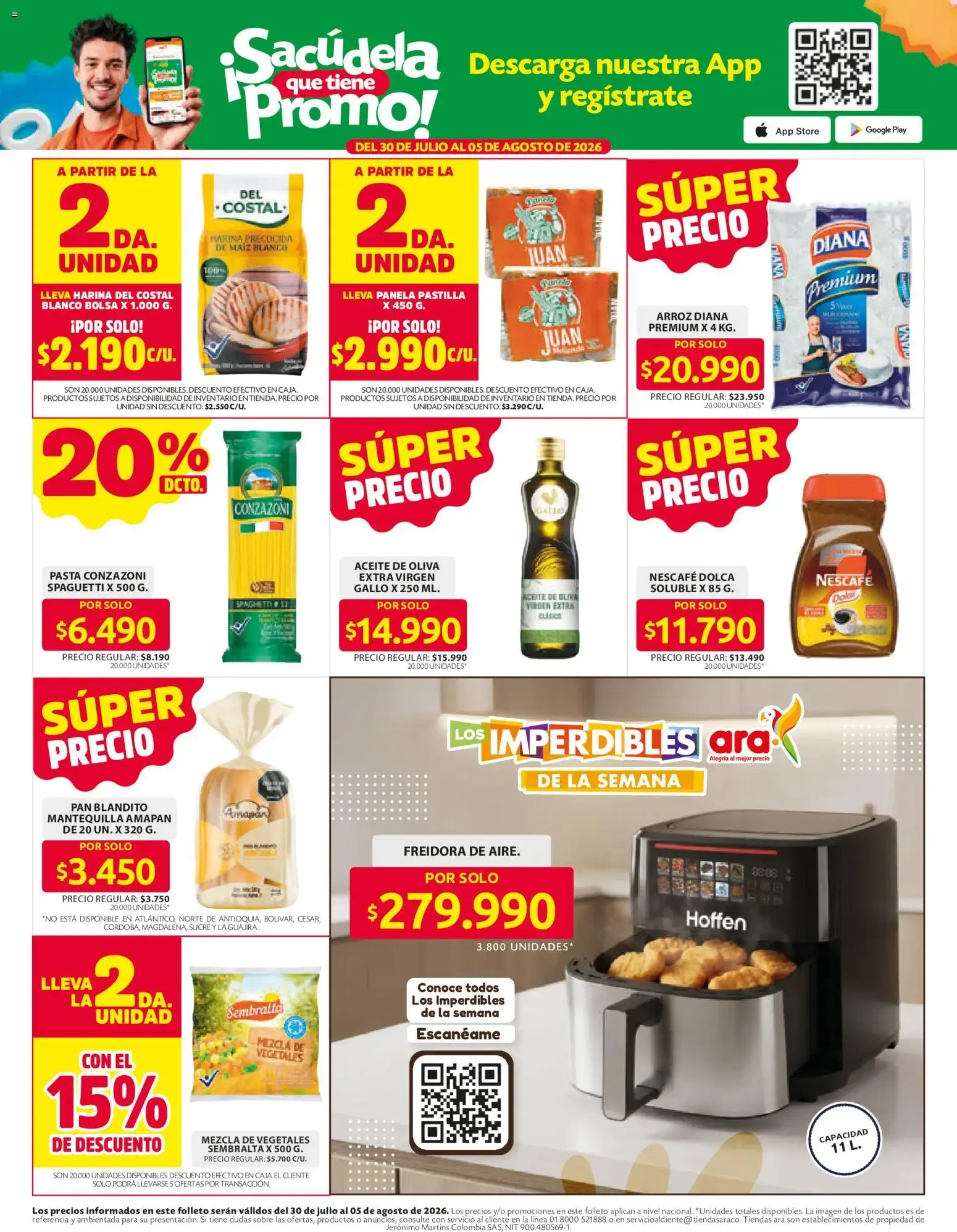 Catalogo de Ara: Ahorra con Alegría AL MEJOR PRECIO 30 de julio al 5 de agosto 2026 - Pag 16