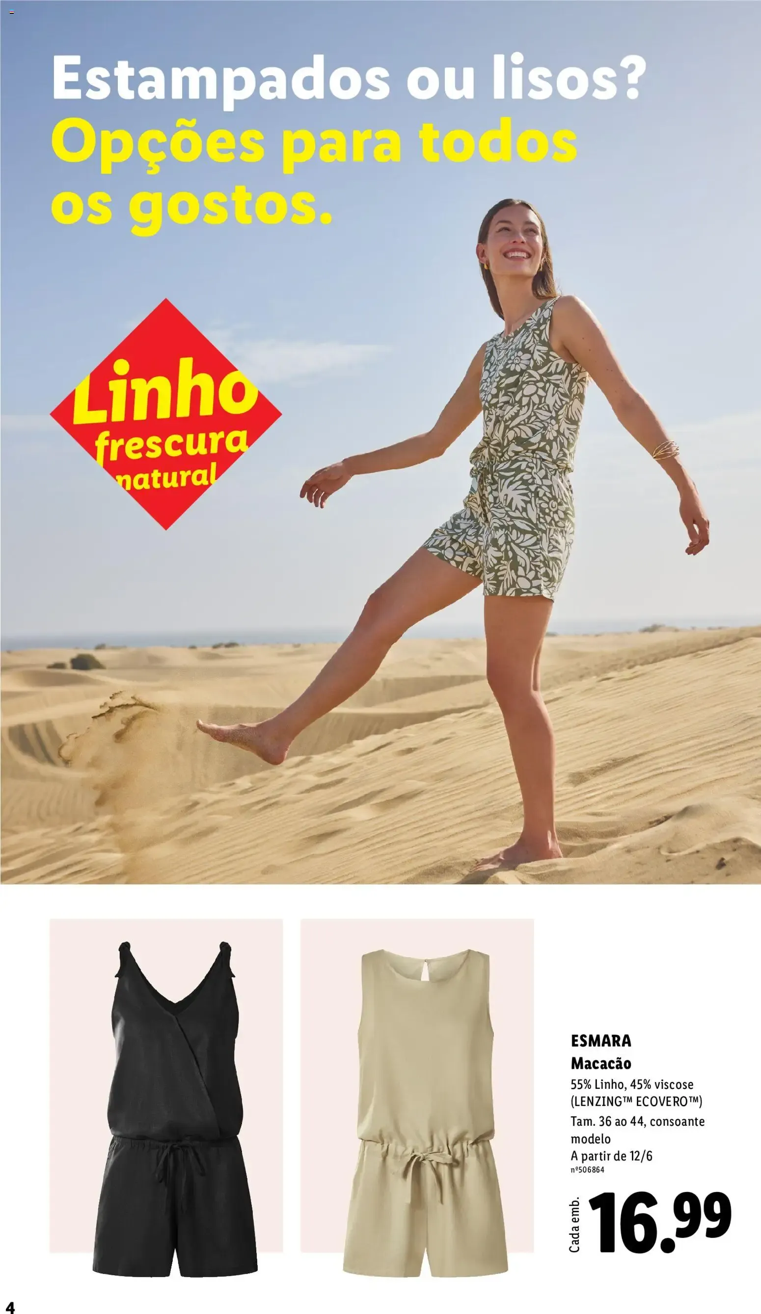 Folheto Lidl Esmara Verão 2026 de 12 de junho até 23 de agosto 2026 - Pagina 4