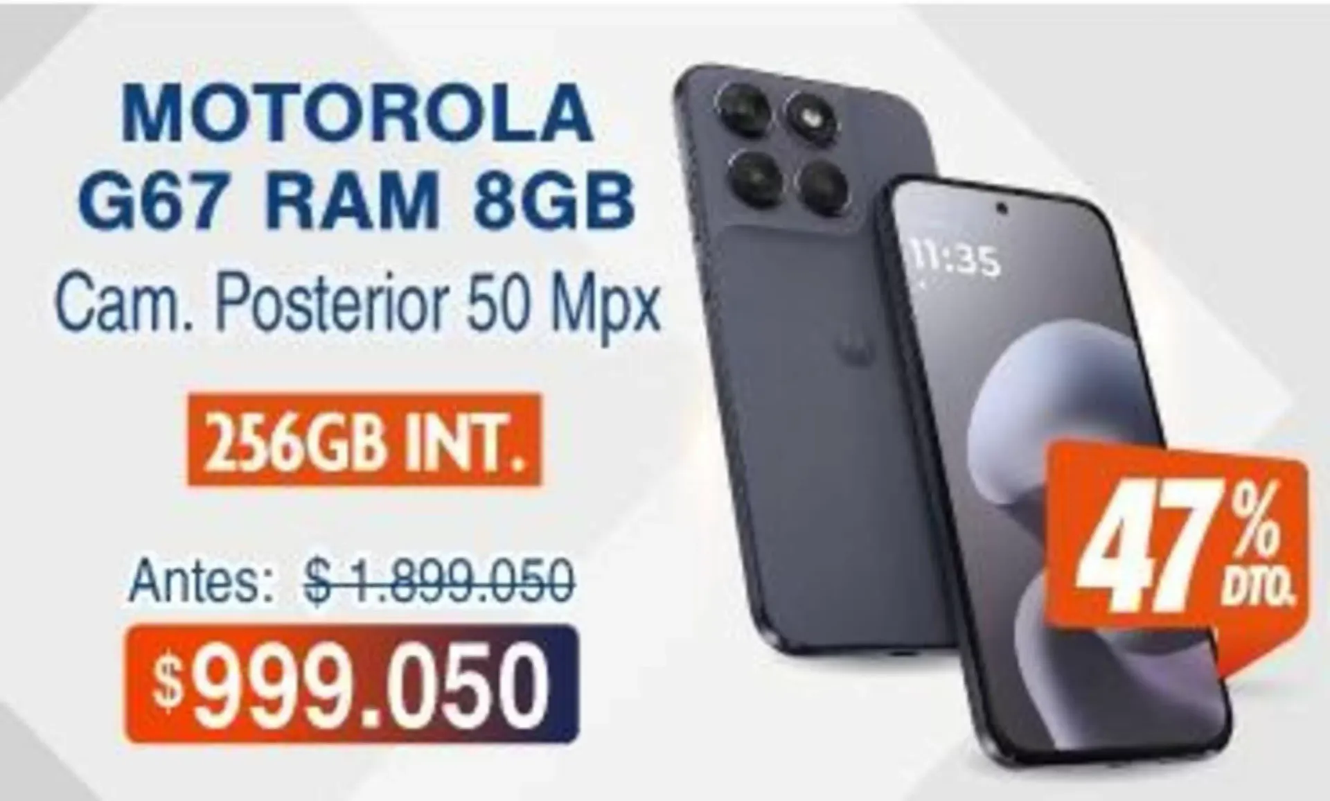 Catalogo de Oferta Motorola G67 12 de octubre al 27 de octubre 2026 - Pag 1