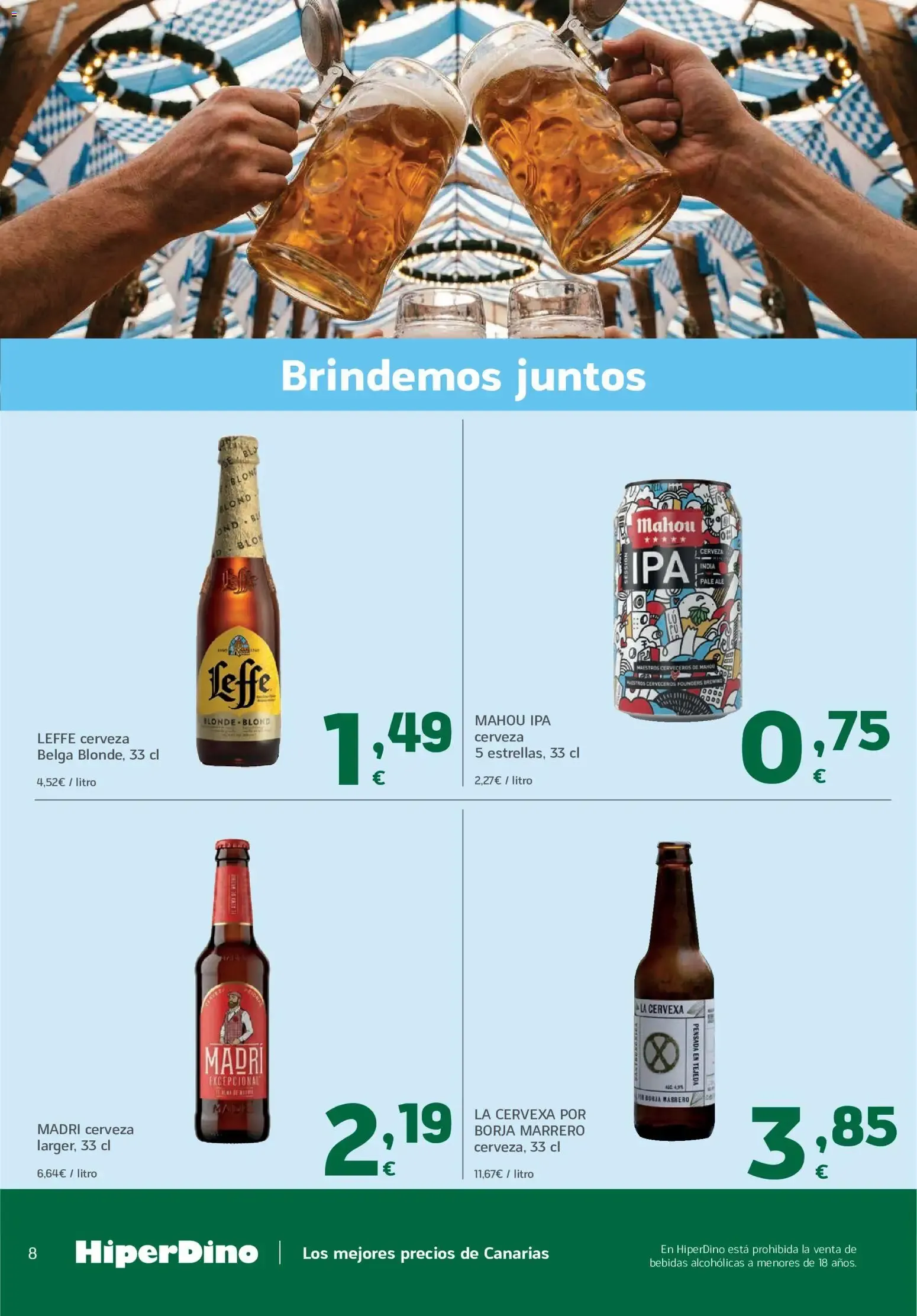 Catálogo de HiperDino Oktoberfest del 24/09/2026 (catálogo) 24 de septiembre al 8 de octubre 2026 - Página 8