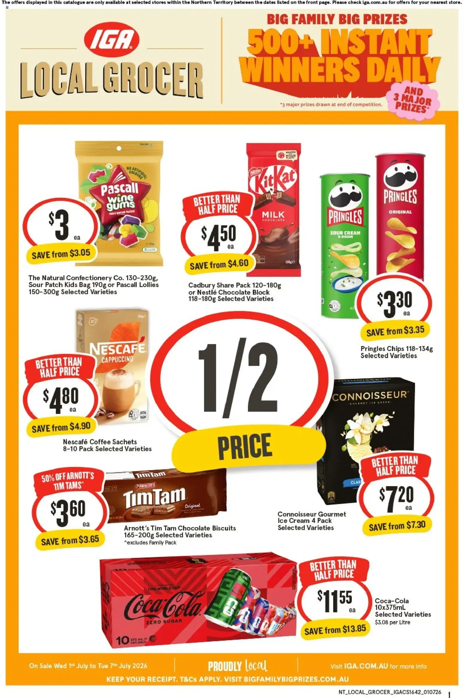 IGA Local Grocer Catalogue - Catalogue valid from 1 July to 7 July 2026 - page 1