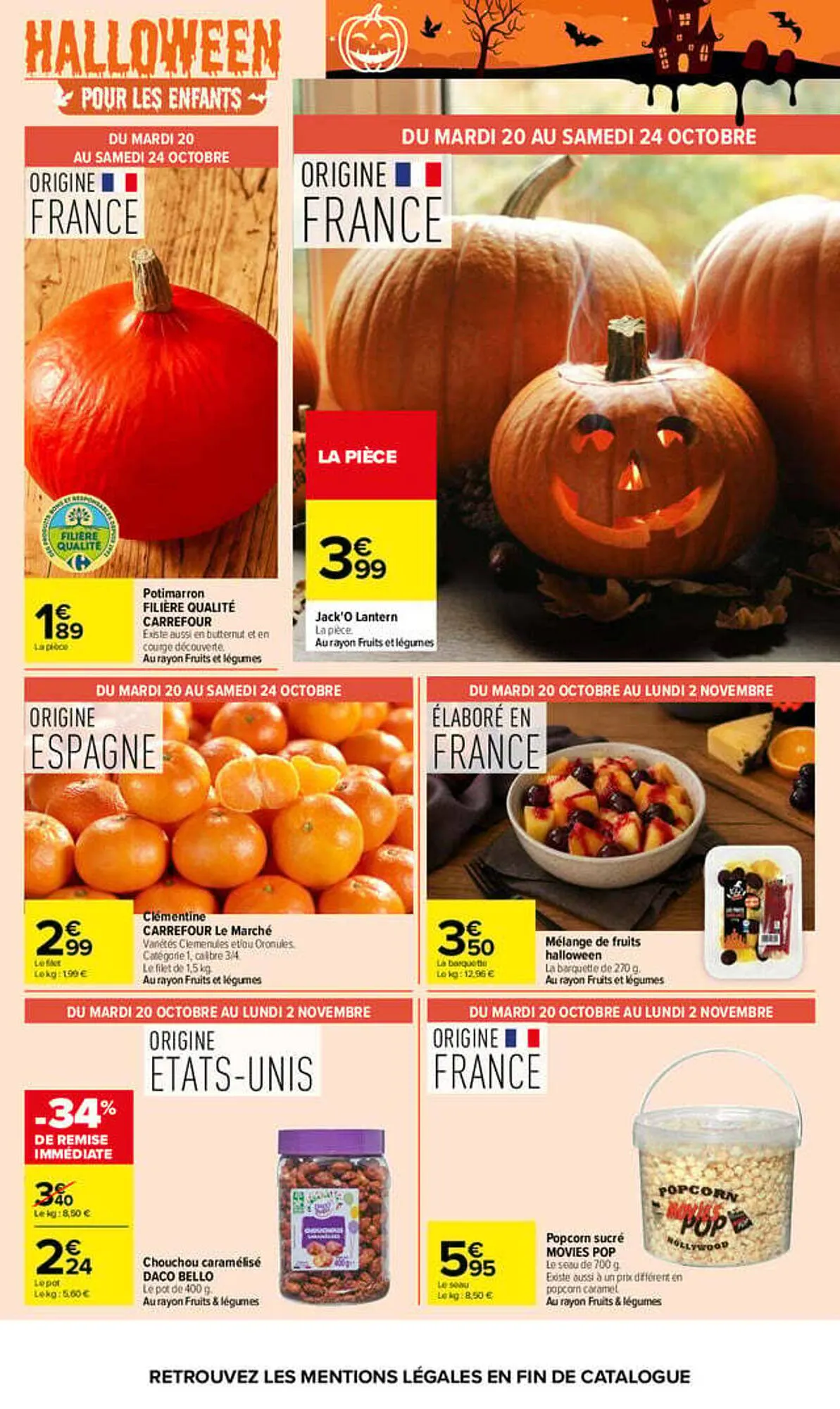 Carrefour - HaHa Halloween du 20 octobre au 2 novembre 2026 - Catalogue page 15