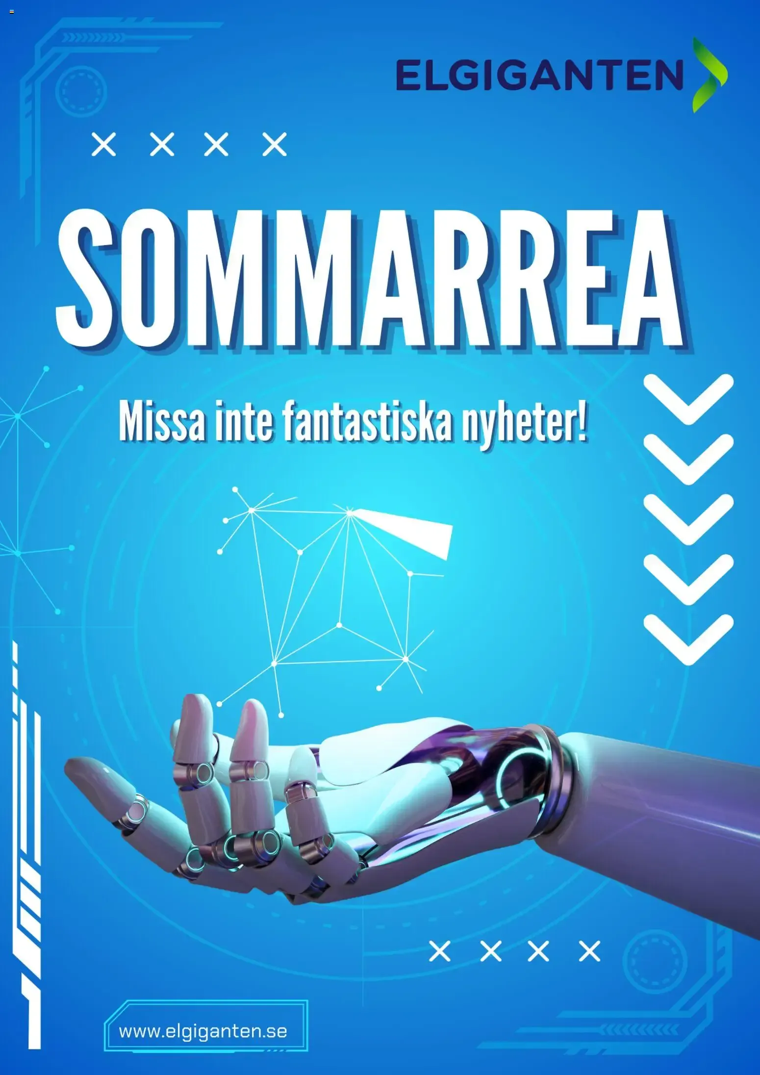 Sommarrea Elgiganten från 22 juni till 28 juni 2026 - Reklamblad sidor 1