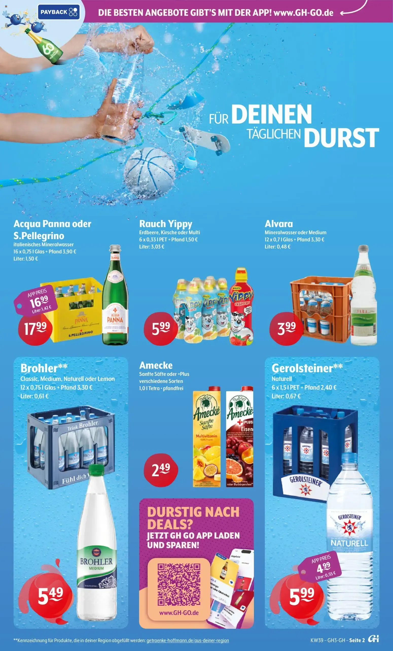 Trink und Spare Prospekt (ab 21.09.2026) zum Blättern von 21. September bis 26. September 2026 - Prospekt seite 2