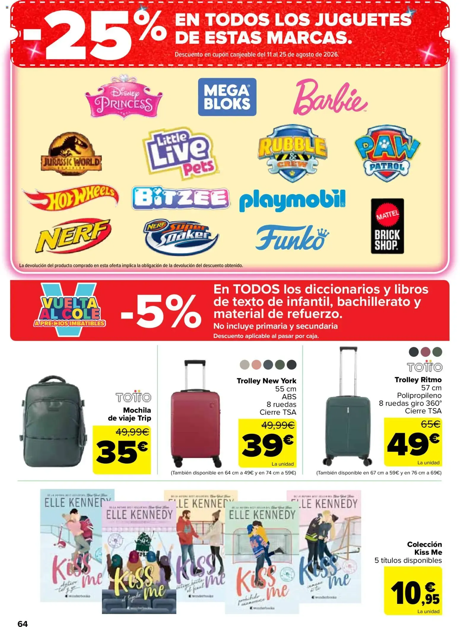 Catálogo de Carrefour: 2ª Unidad al -70% 28 de julio al 10 de agosto 2026 - Página 65