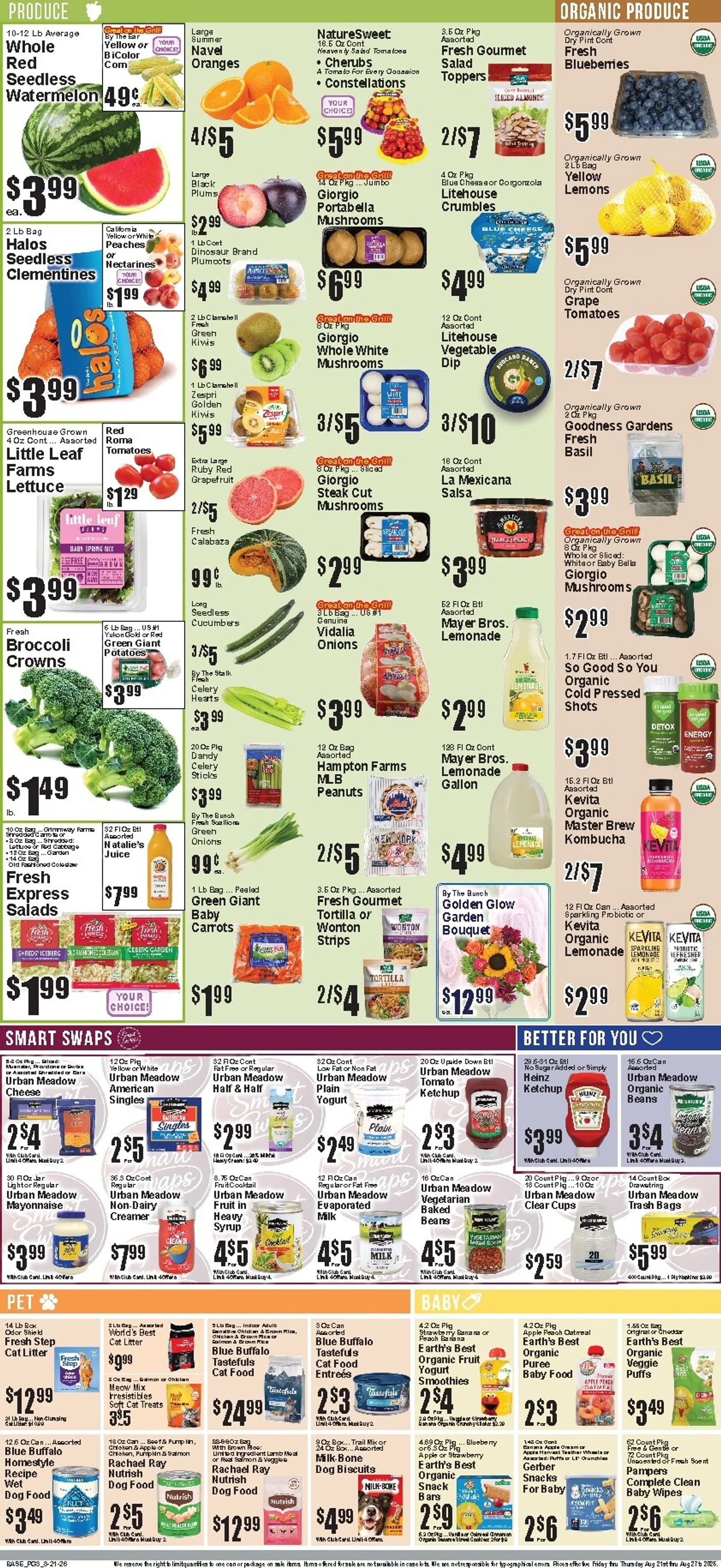 Weekly ad Current Food Universe leaflet valid from Friday 08/21/2026 to Thursday 08/27/2026 from August 21 to August 27 2026 - Page 4