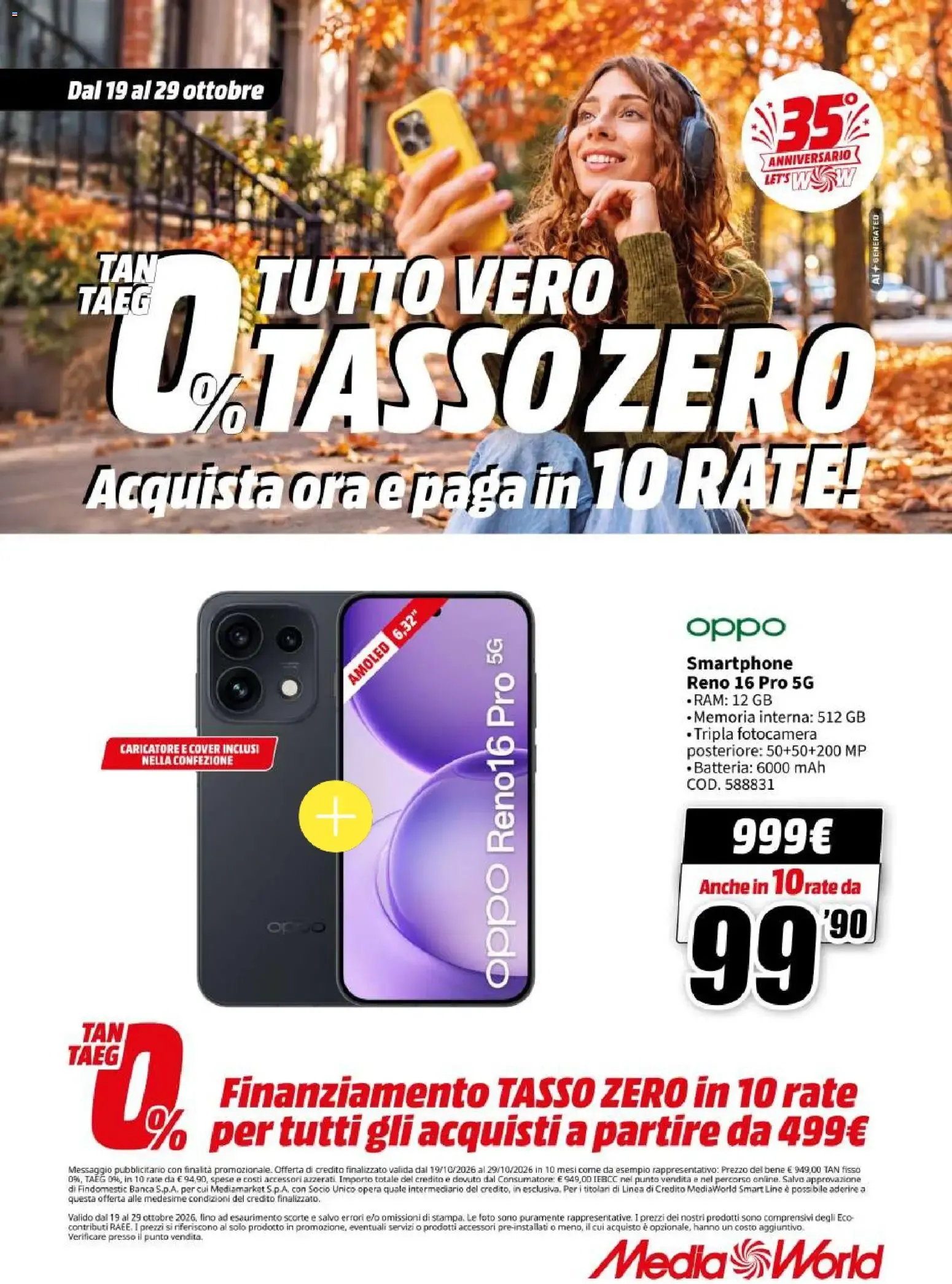 Nuovo Media World volantino dal 19/10/2026 > offerte anteprima 🛍️ da 19 ottobre a 29 ottobre di 2026 - Pagina del volantino 7