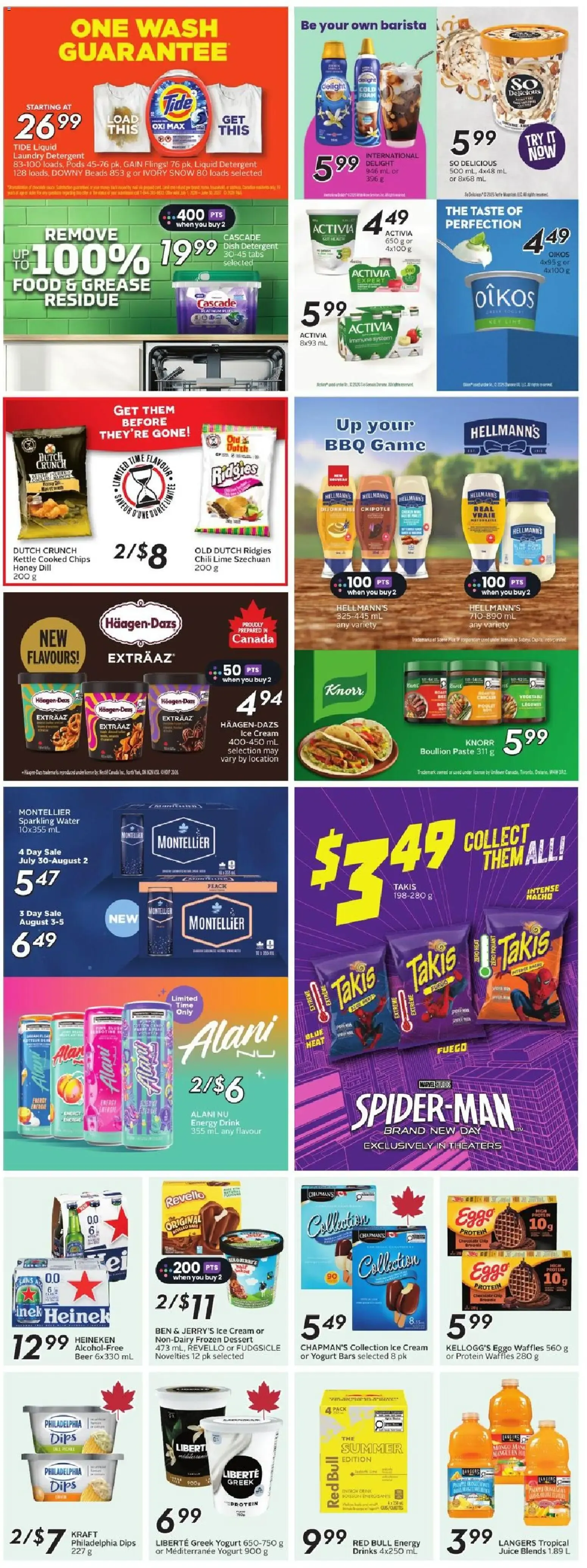 Sobeys weekly flyer / circulaire from Jul 30, 2026 > weekly specials & deals from July 30 to August 5 2026 - flyer page 20