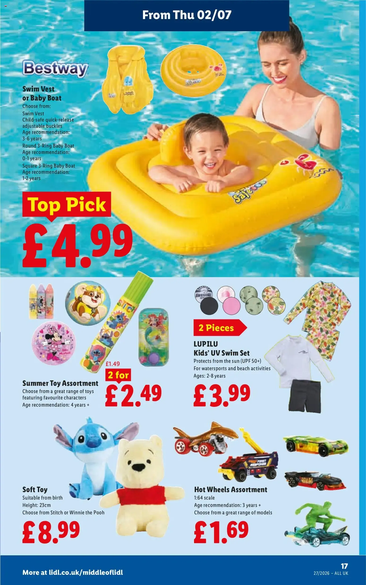Lidl: Beating the heat, something sweet, More to Value. from 2 July to 8 July 2026 - Catalogue Page 17