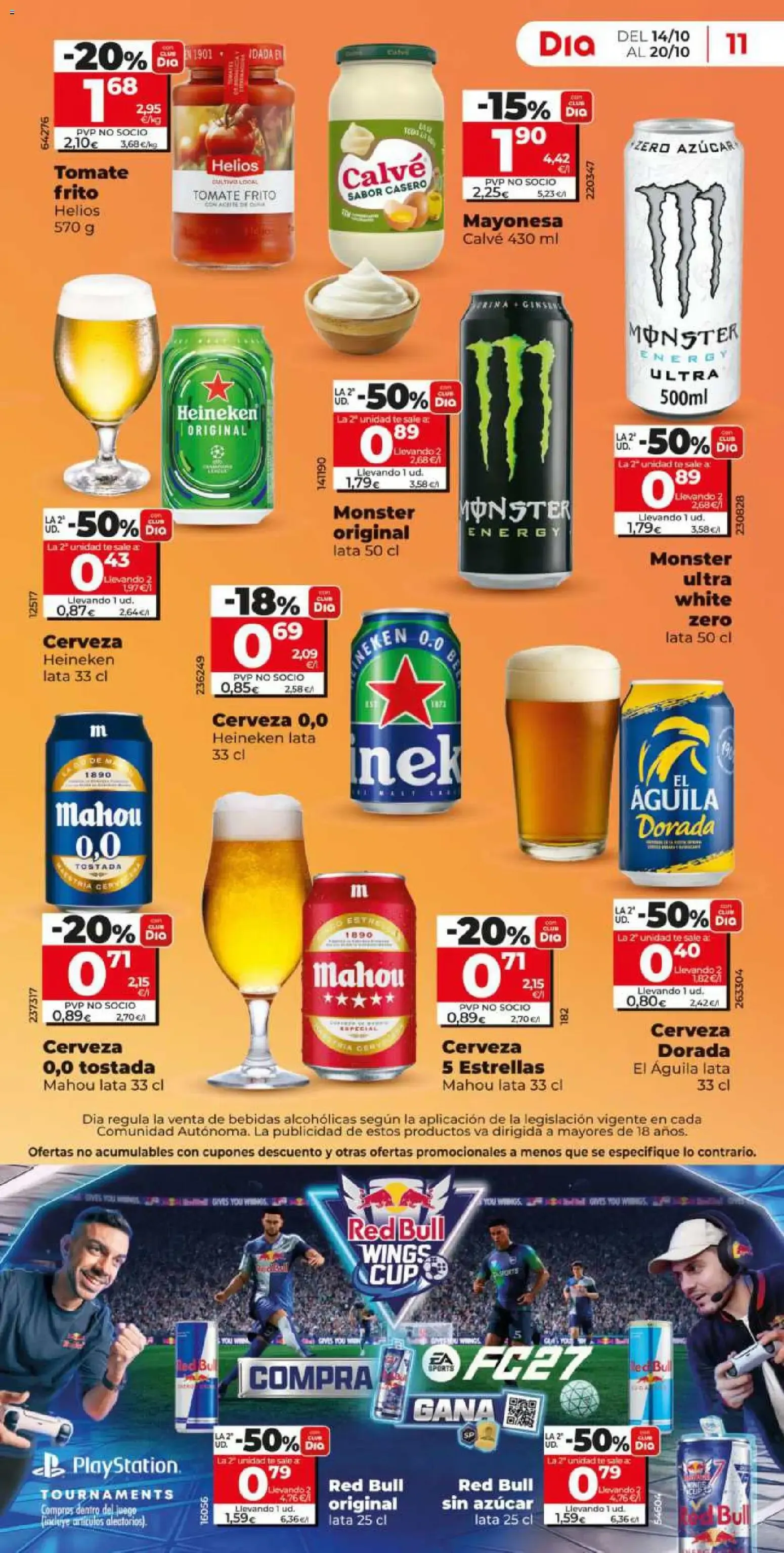 Catálogo de Ofertas Dia: Airfryer, Arroz 3 Delicias, Lomo de Cerdo y Manzanas 14 de octubre al 20 de octubre 2026 - Página 11