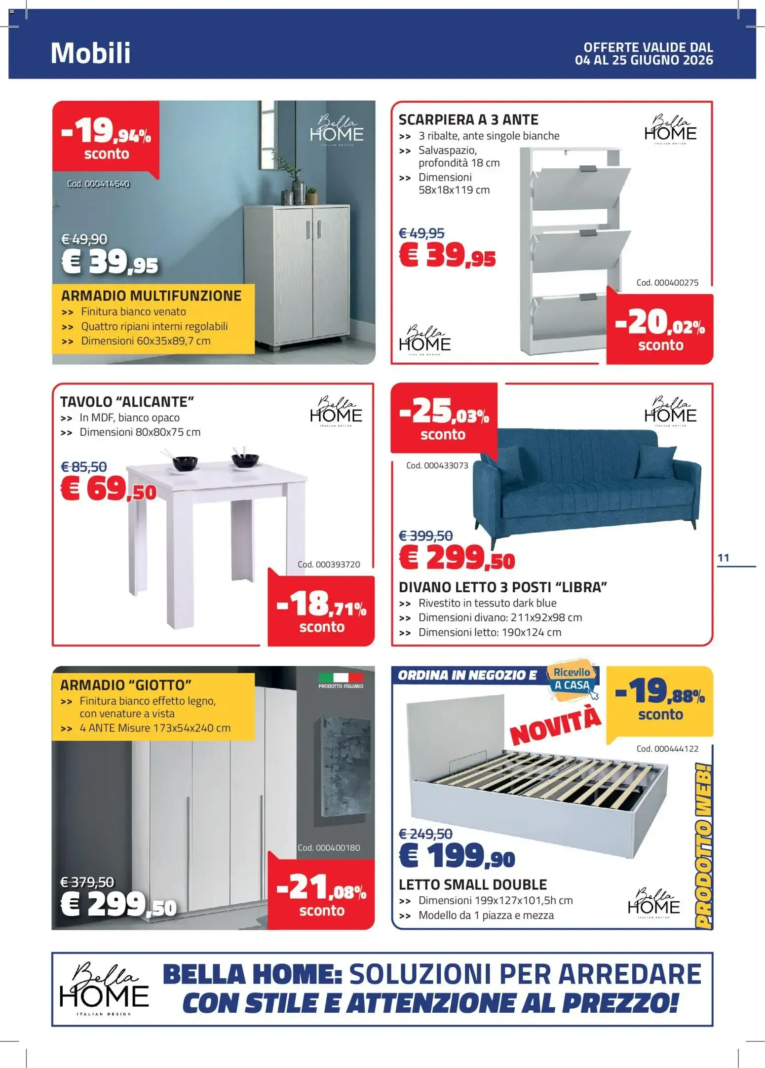 Nuovo Eurobrico volantino dal 04/06/2026 > offerte anteprima 🛍️ da 4 giugno a 25 giugno di 2026 - Pagina del volantino 11
