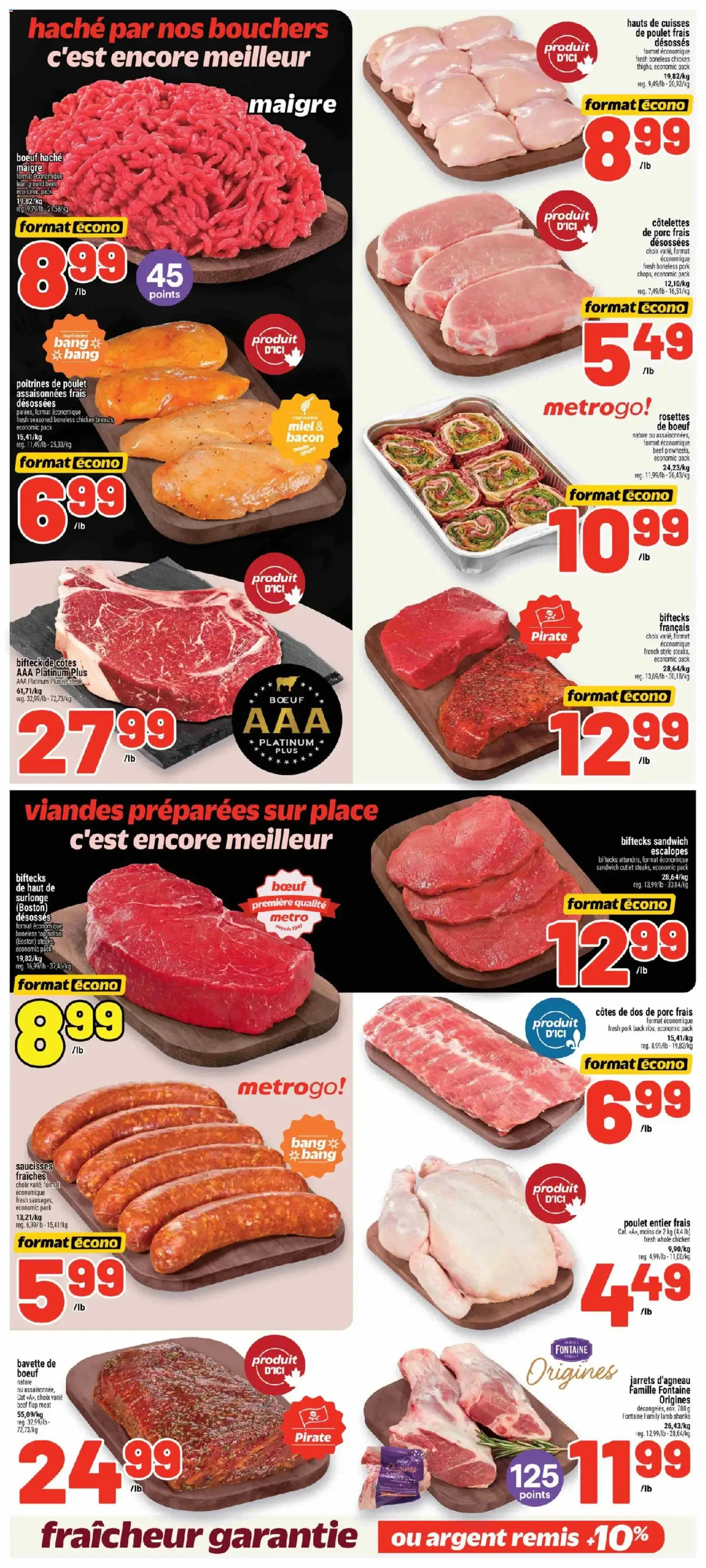 Metro circulaire - Mon épicier from Oct 15, 2026 > weekly specials & deals from October 15 to October 21 2026 - flyer page 10