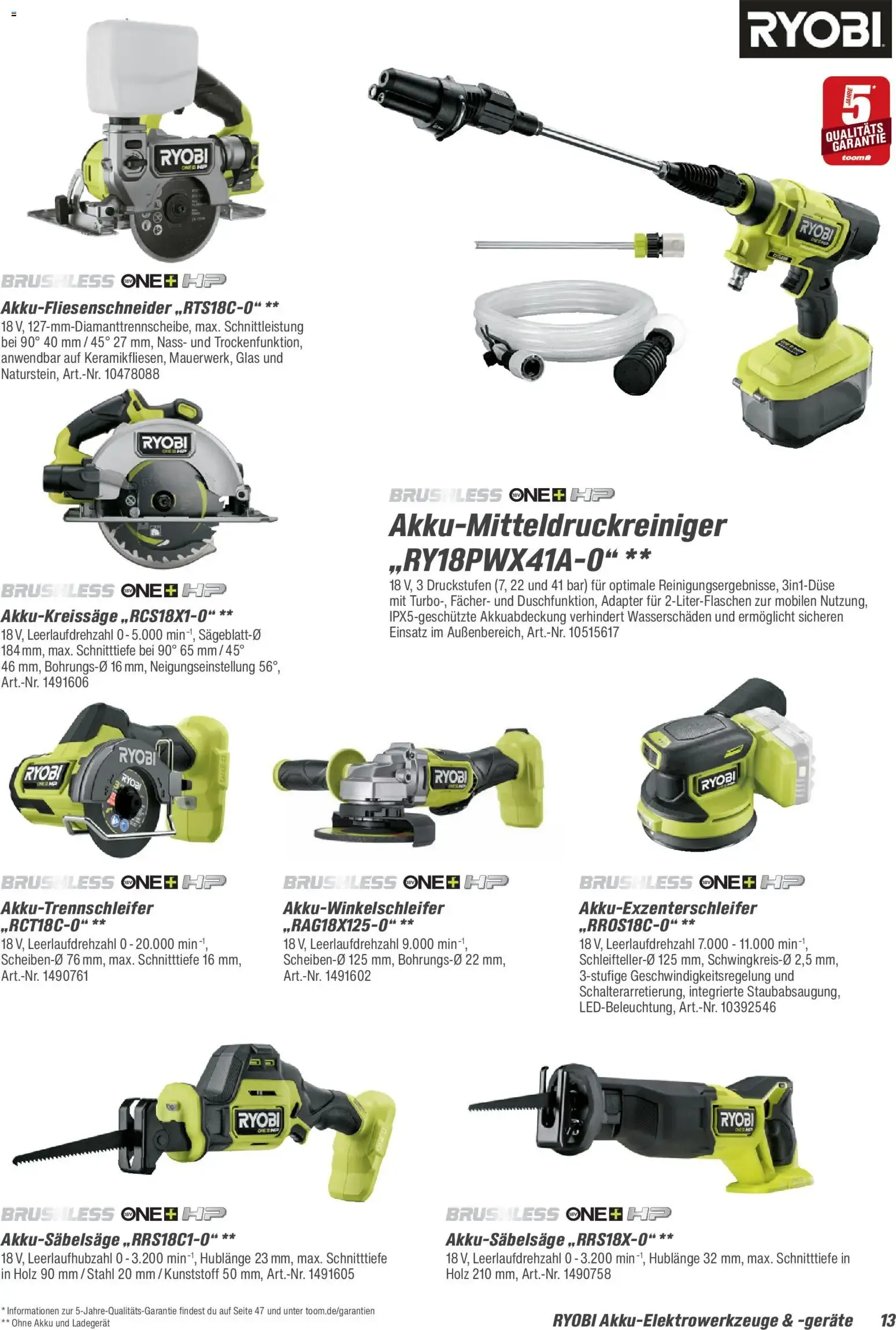 Toom Maschinen & Werkstatt 2026 von 1. Januar bis 31. Dezember 2026 - Prospekt seite 11