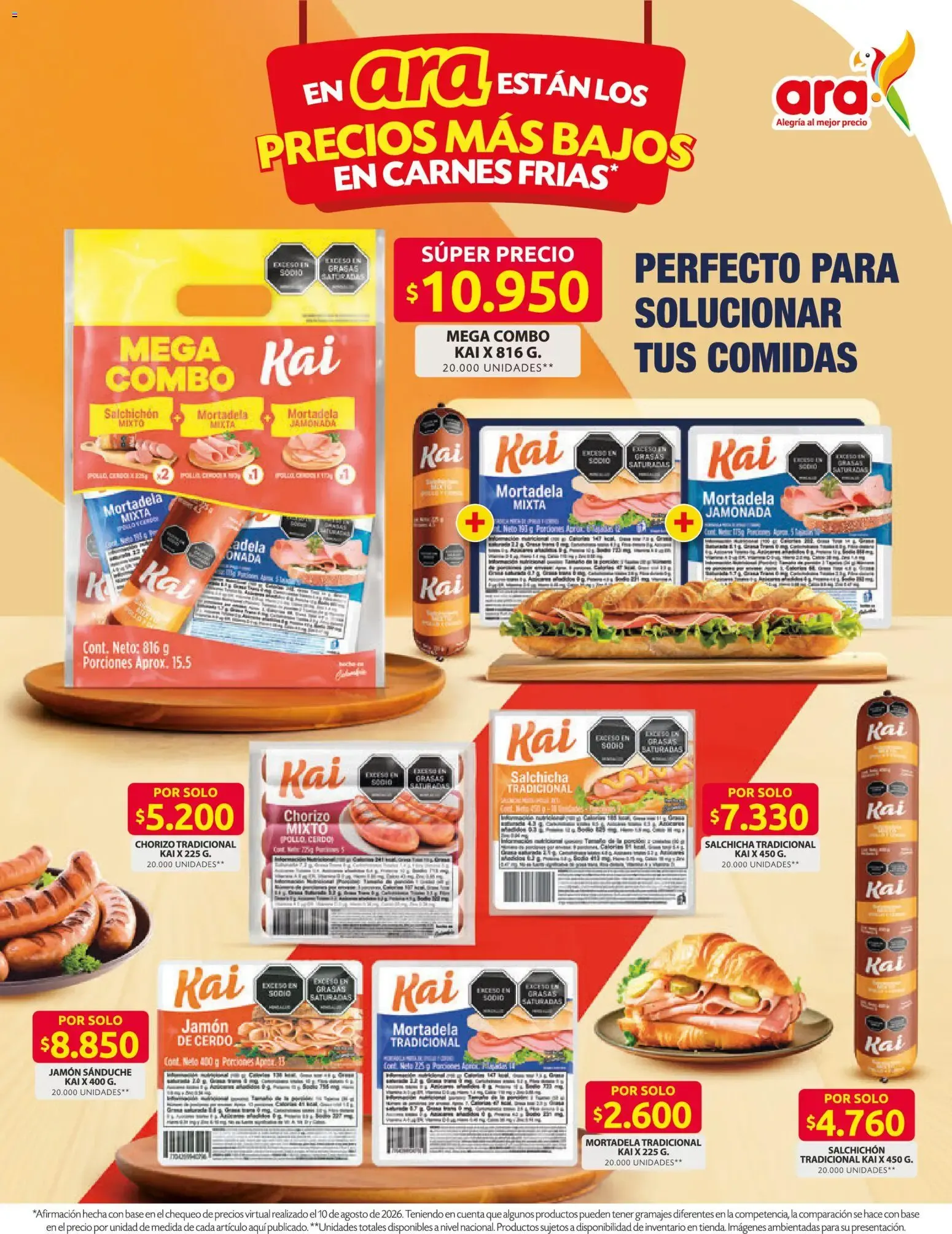 Catalogo de Ara - Ahorra con Alegría al Mejor Precio 20 de agosto al 26 de agosto 2026 - Pag 7