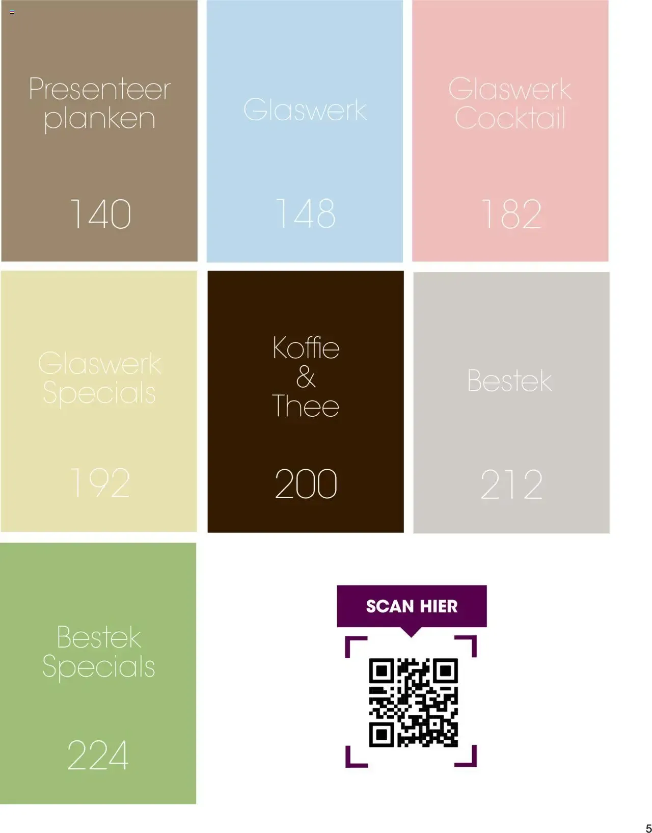 Hét TABLEWARE magazine voor de horeca van 1 september tot 31 december 2026 - Folder pagina 5