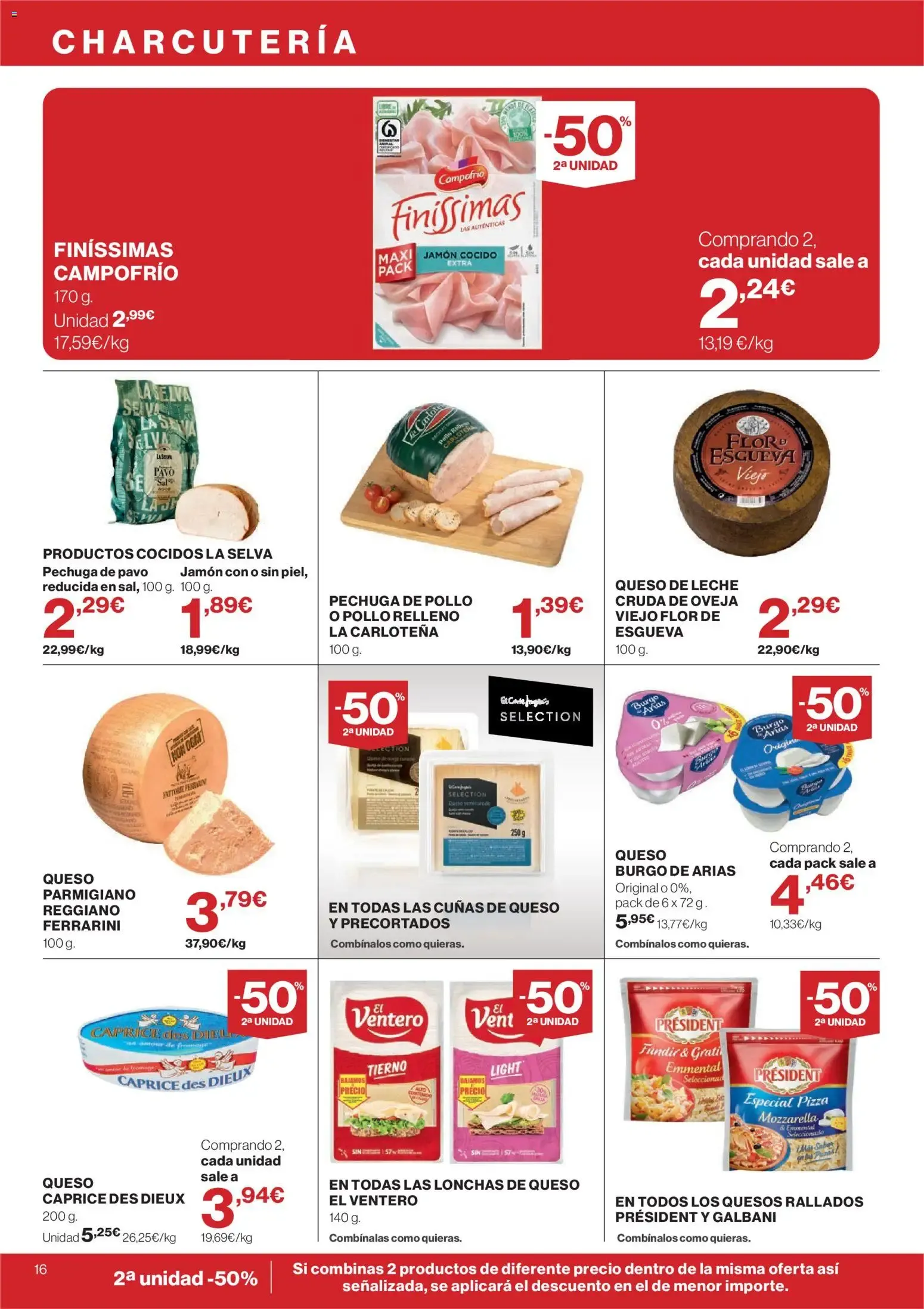 Catálogo de Ofertas Hipercor: 50% en 2da unidad y Bajada de Precios 16 de julio al 29 de julio 2026 - Página 16