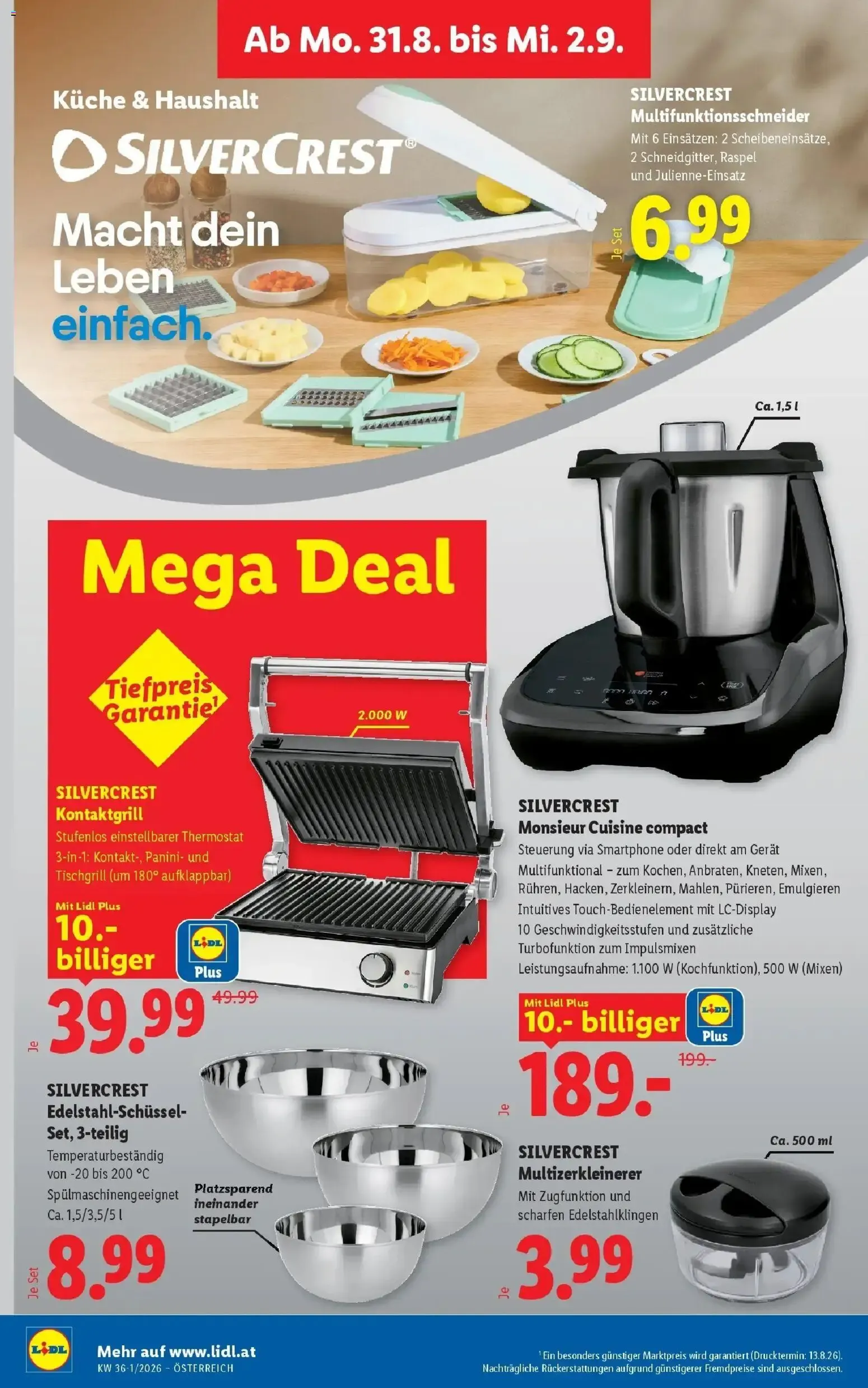 Lidl XXL Angebote von 27. August bis 29. August 2026 - Flugblätt seite  33