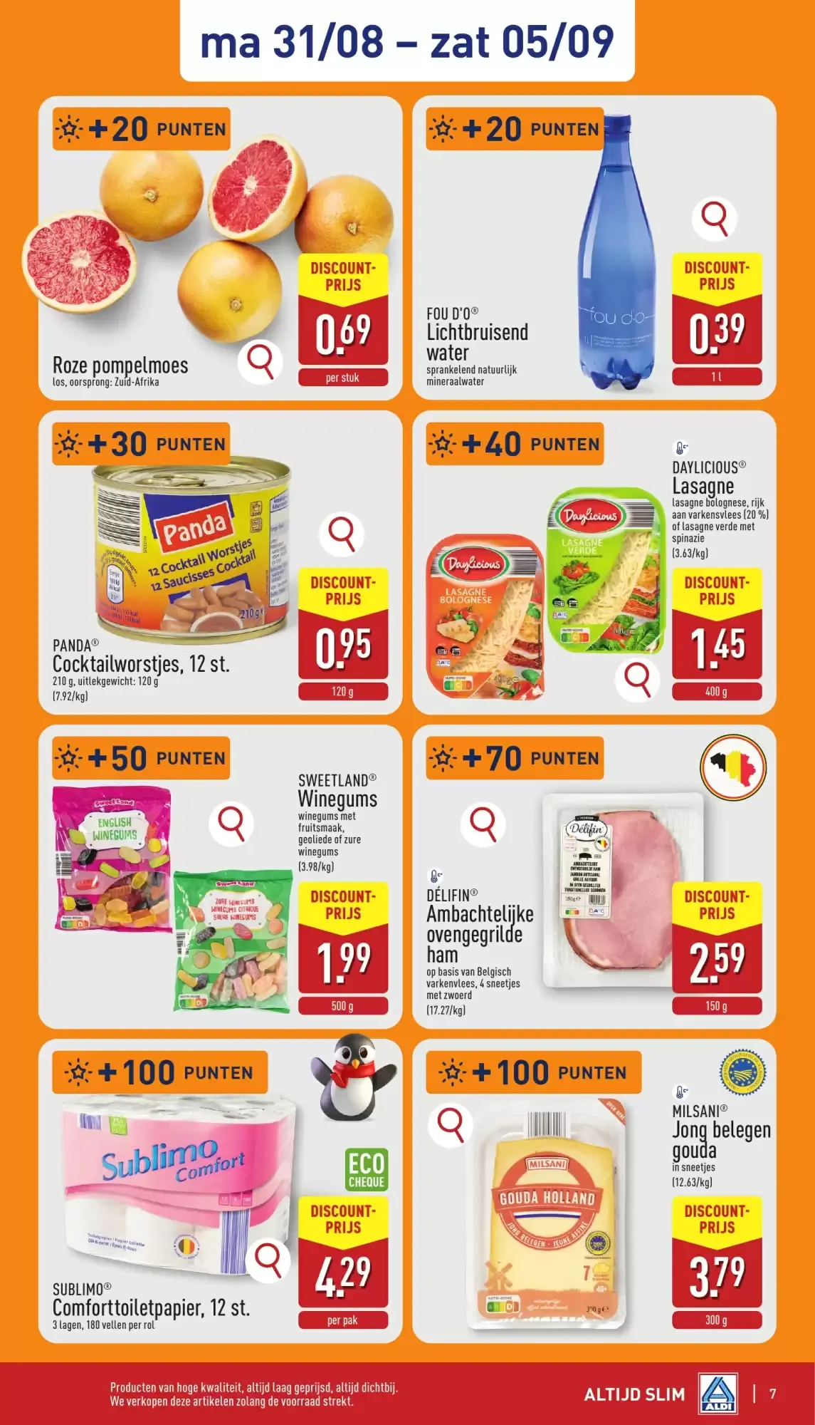 ALDI Folder van 31/08 t.e.m. 05/09 van 31 augustus tot 5 september 2026 - folder pagina 7